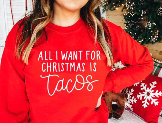 Christmas Tacos Sweatshirt