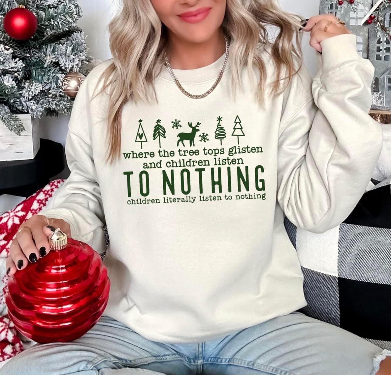Holiday Themed Sweatshirt