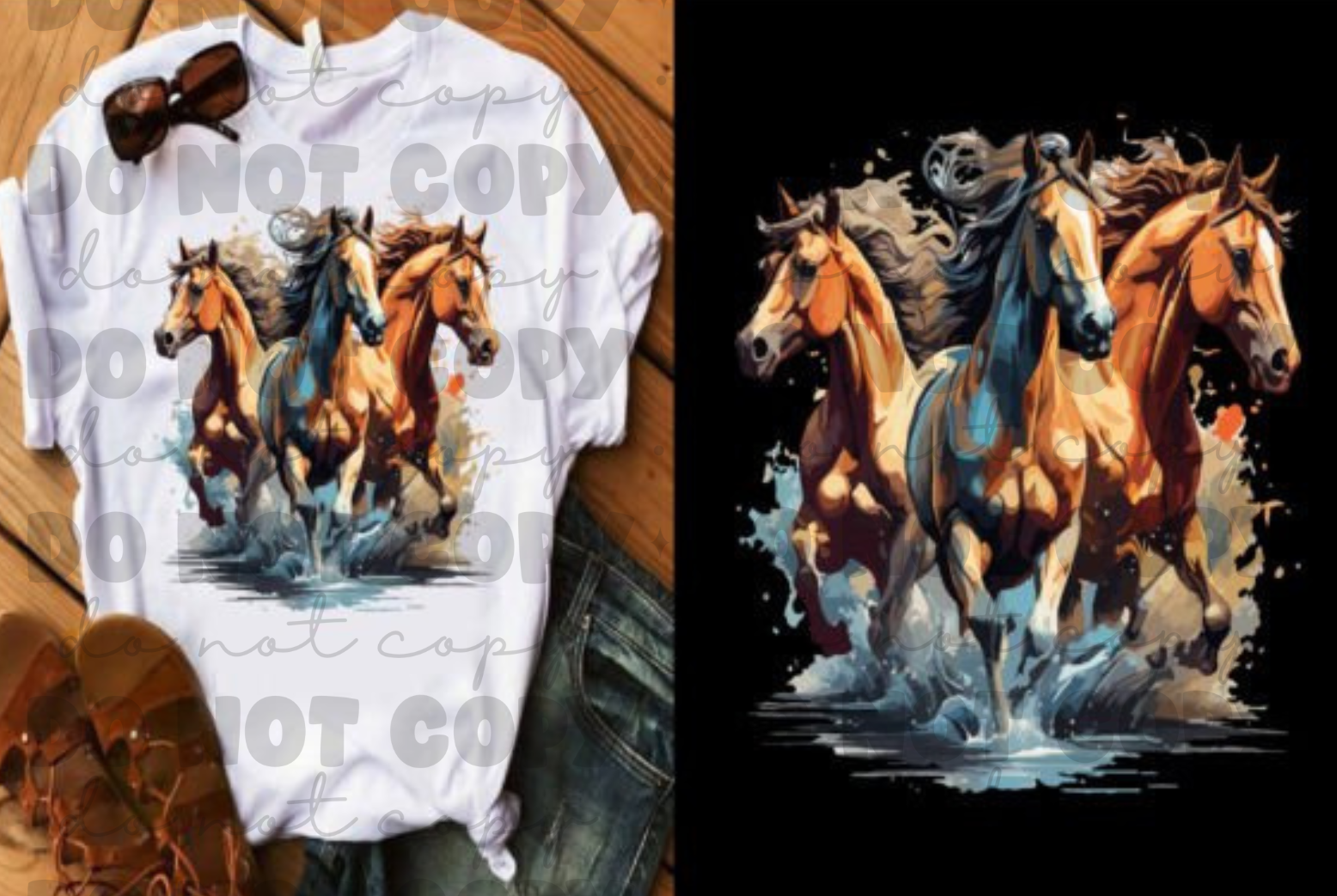 Horse Graphic T-Shirt