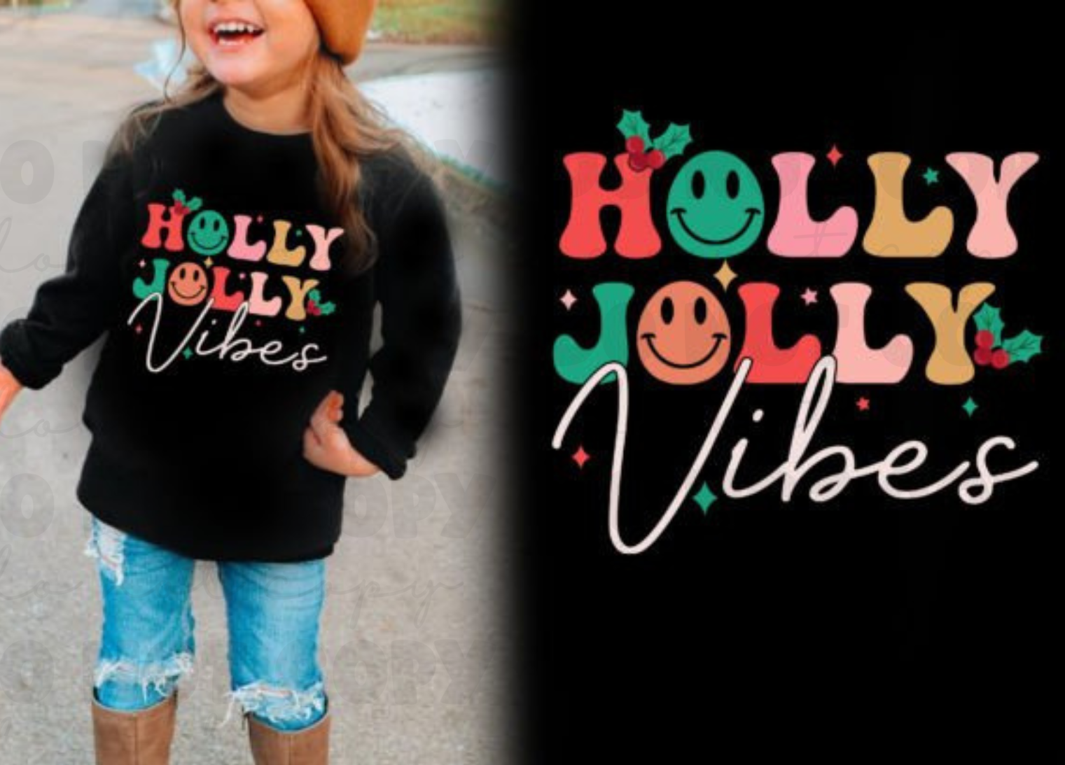 Holly Jolly Vibes Sweater