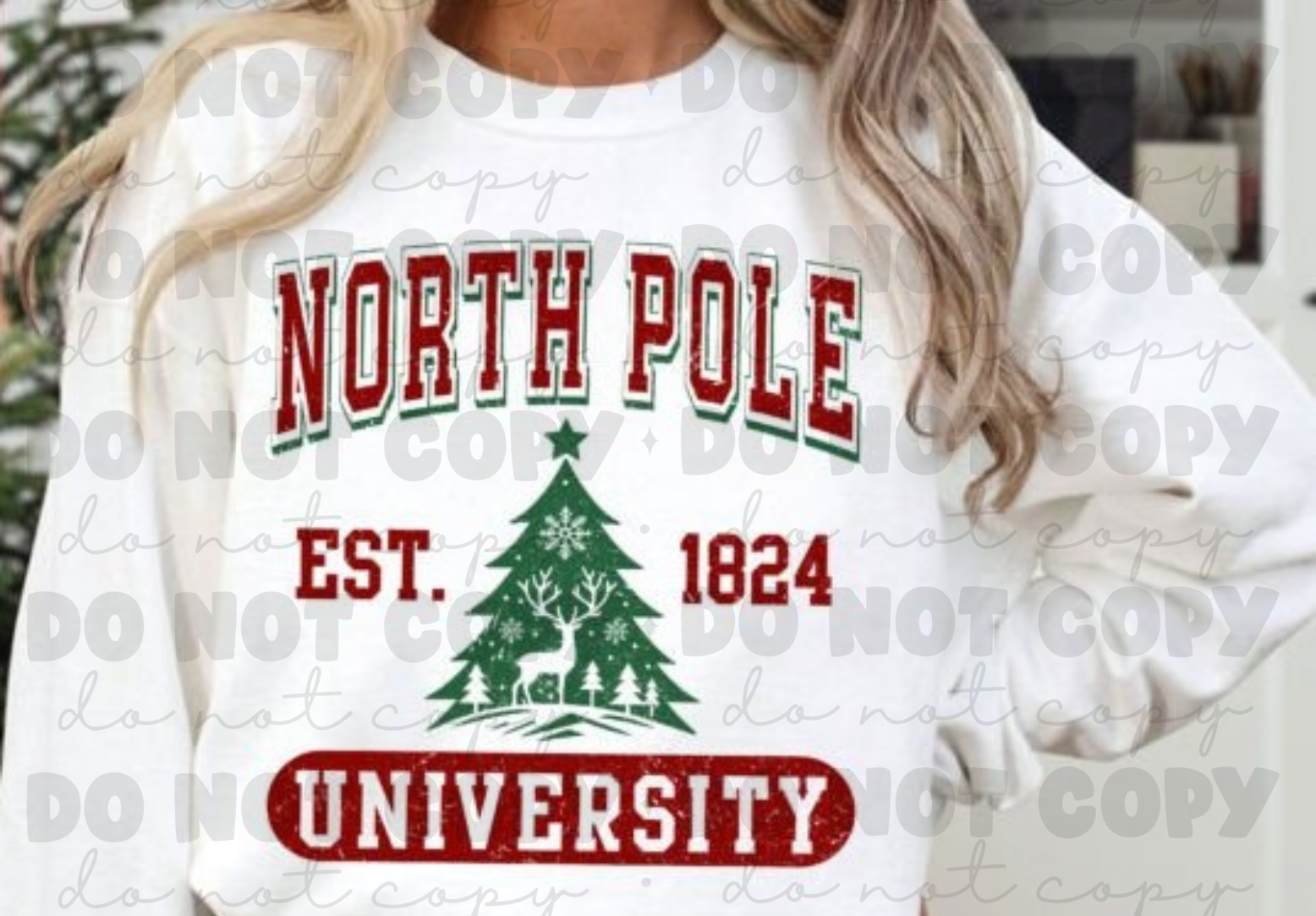 North Pole University Sweatshirt