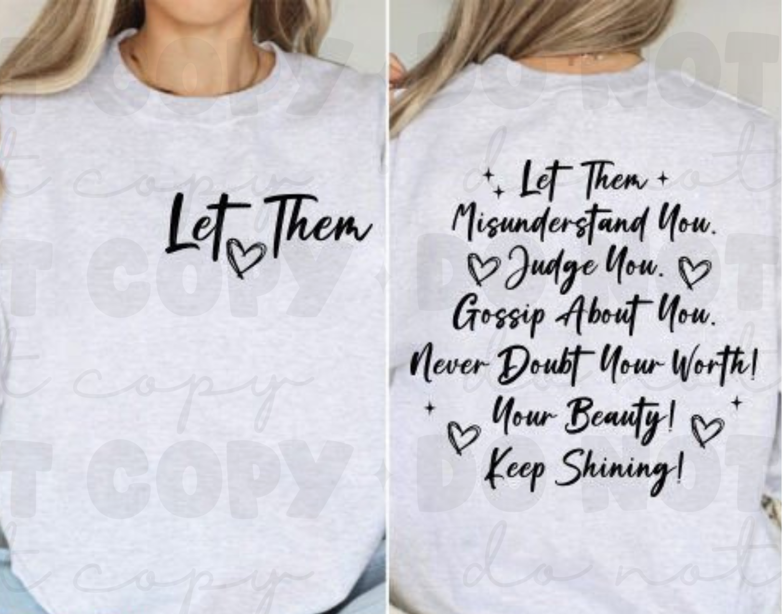 Inspirational Quote Sweatshirt