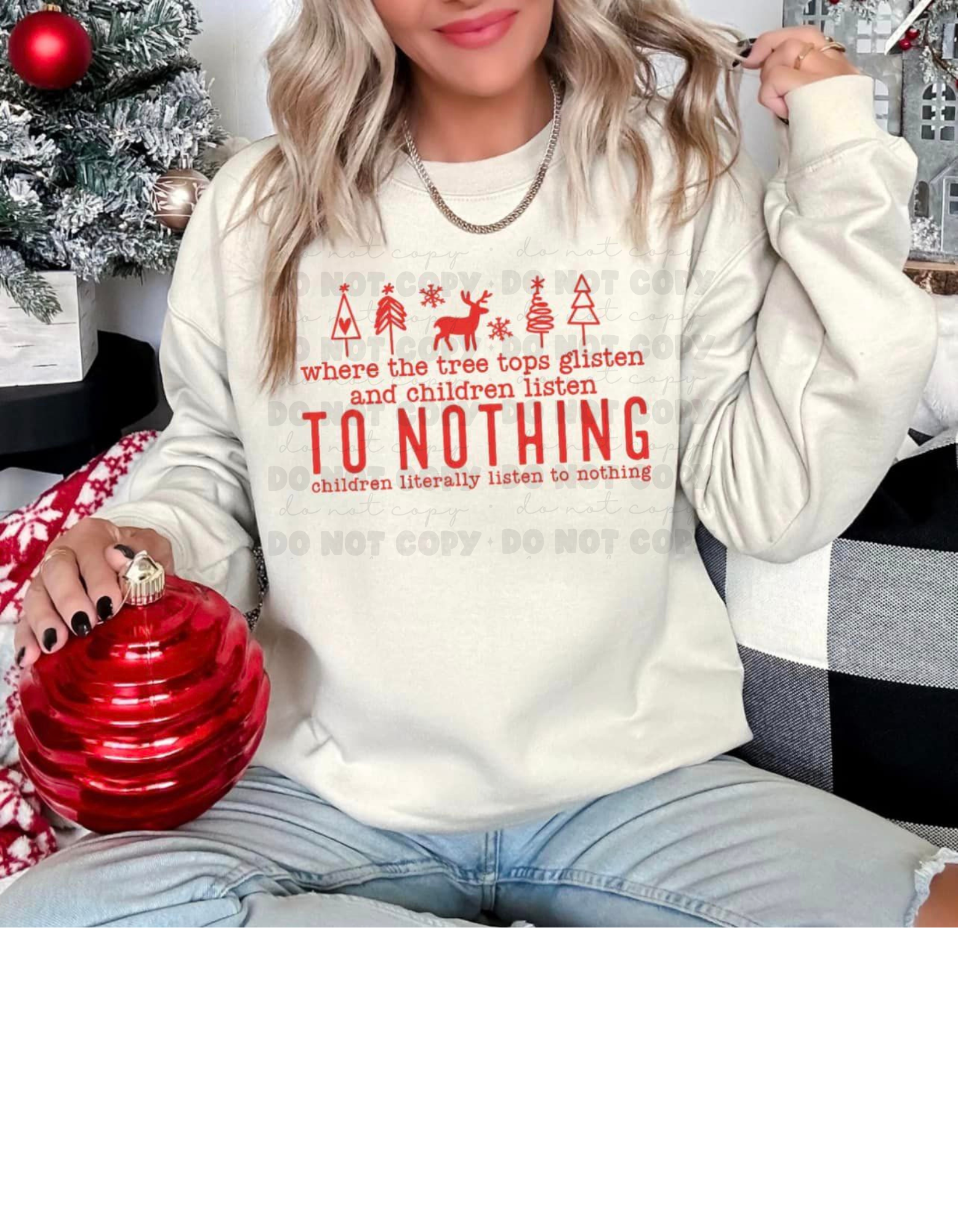 Holiday Themed Sweatshirt