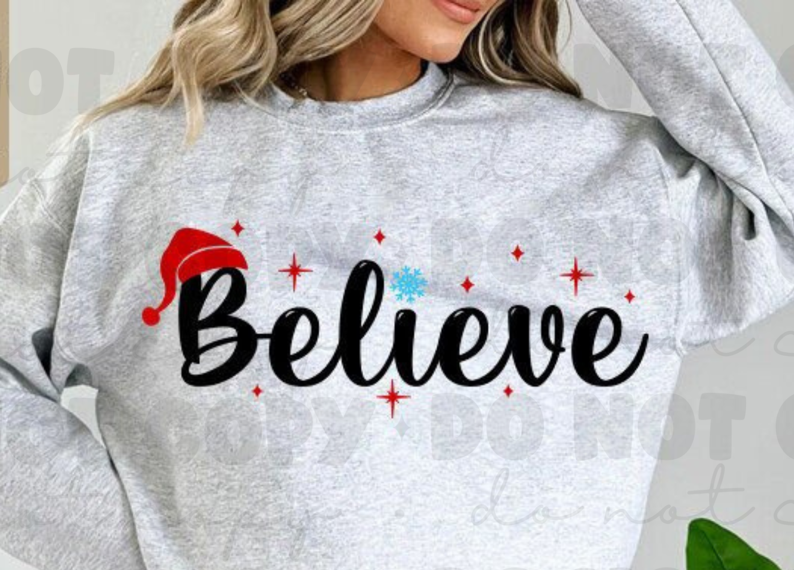 Believe Christmas Sweater