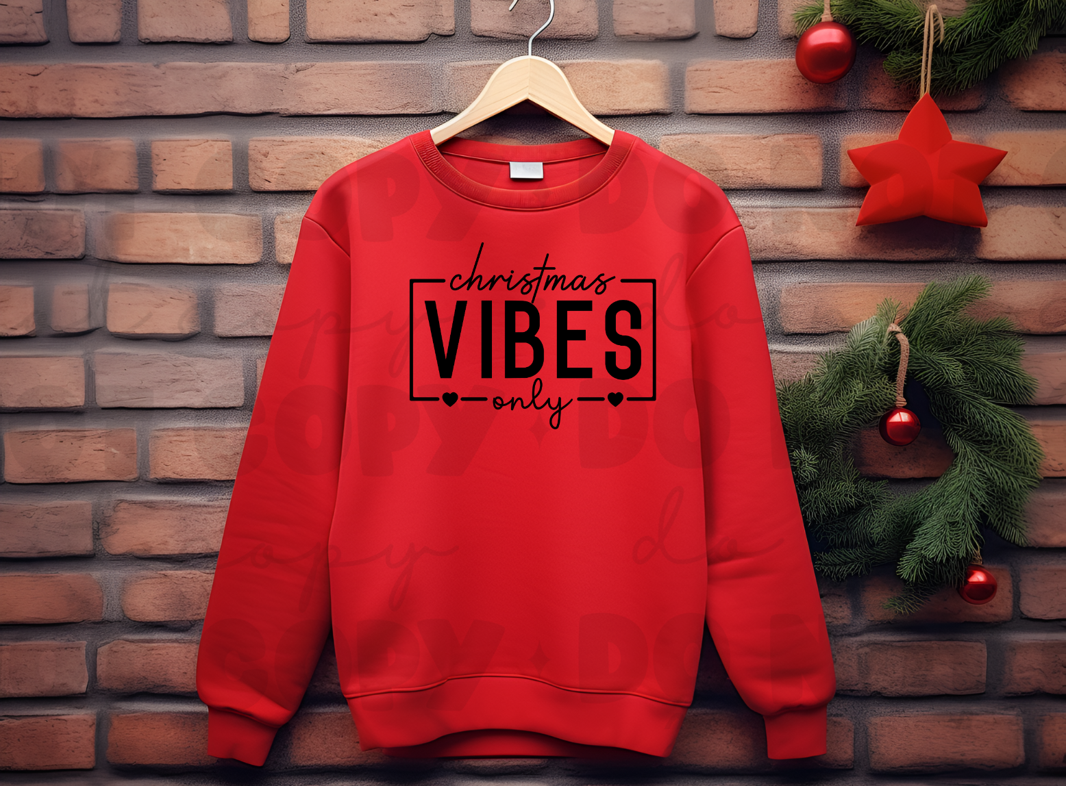 Christmas Vibes Only Sweater