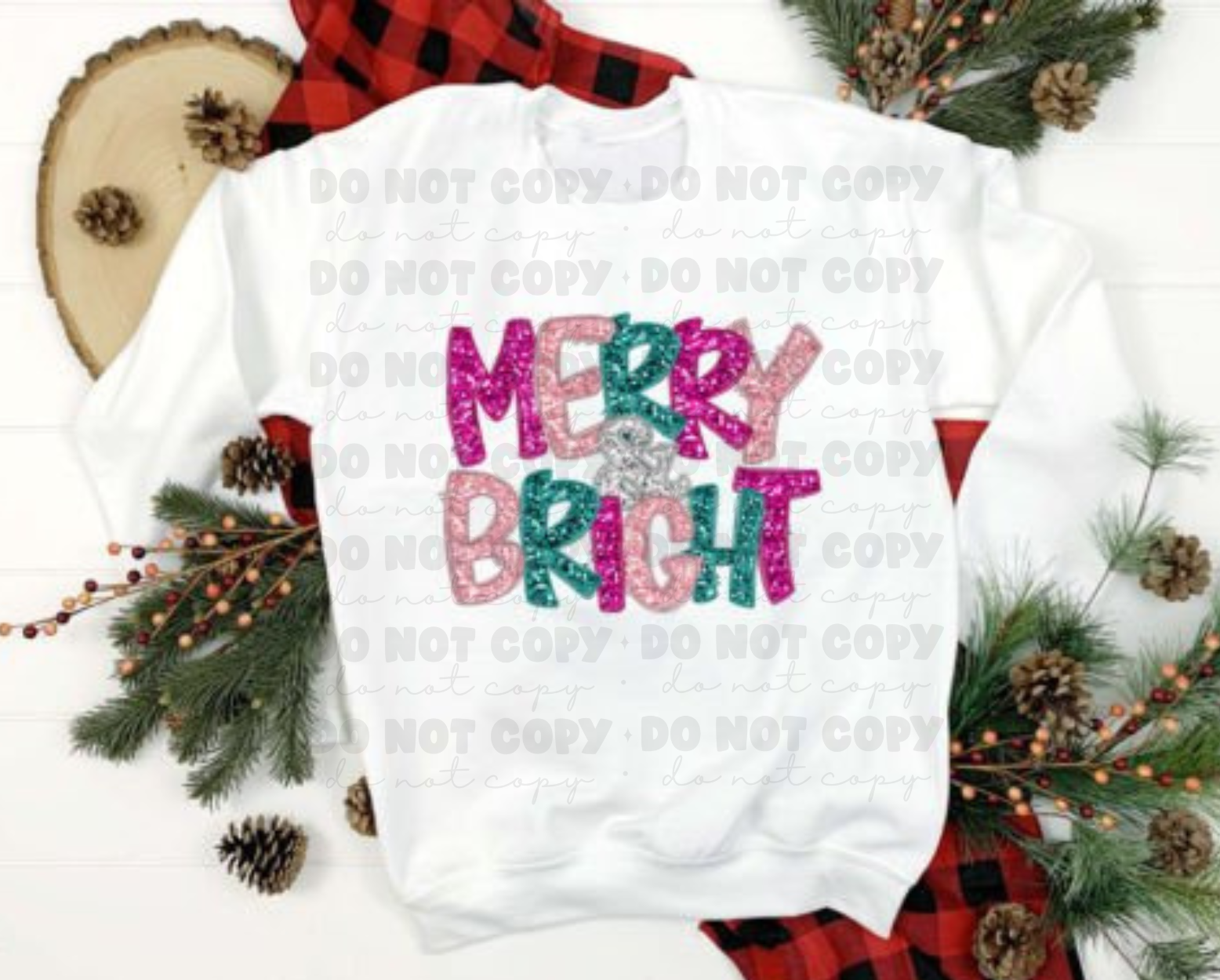 Merry and Bright Sweatshirt