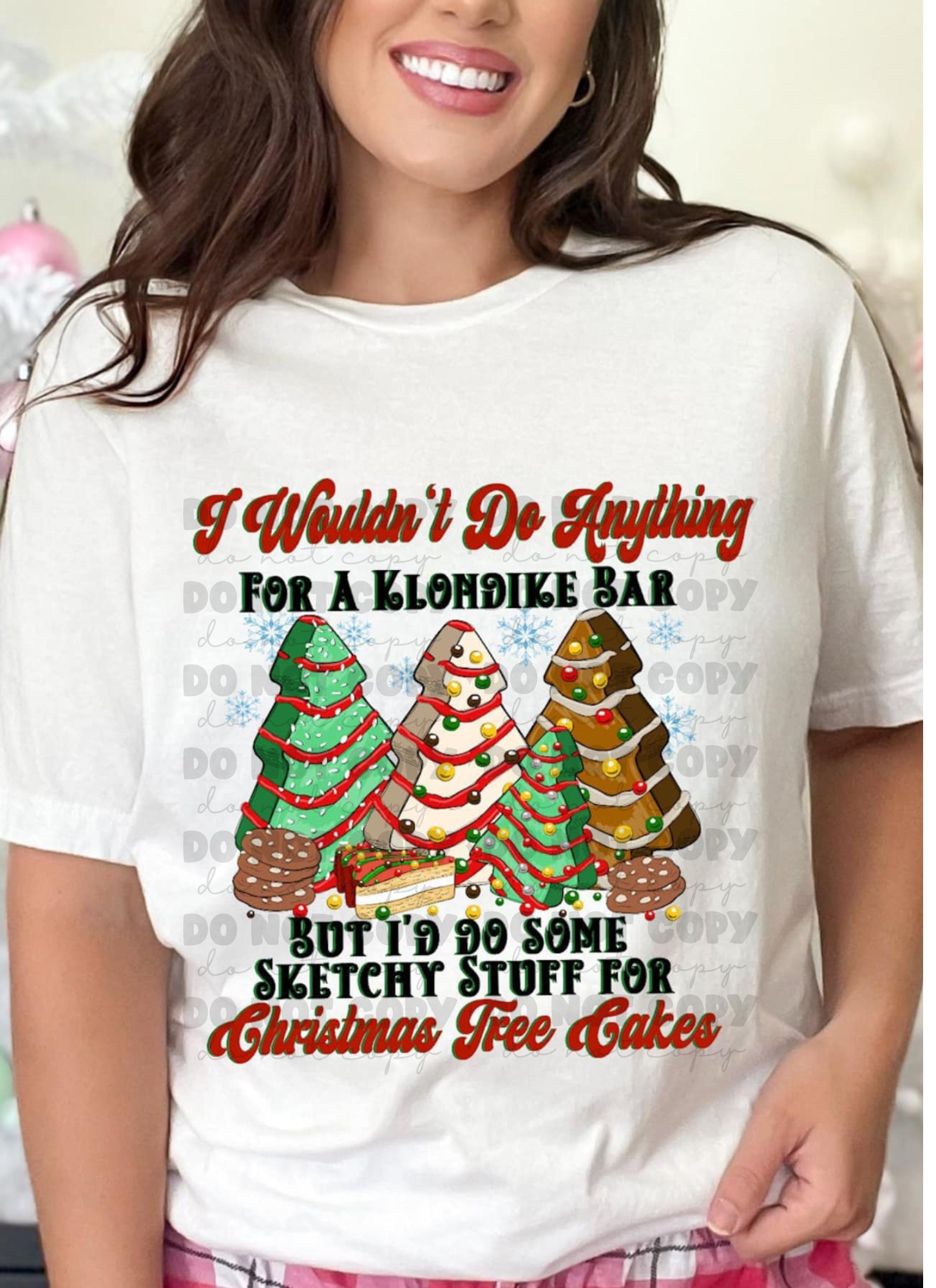 Christmas Tree Cakes Graphic T-Shirt