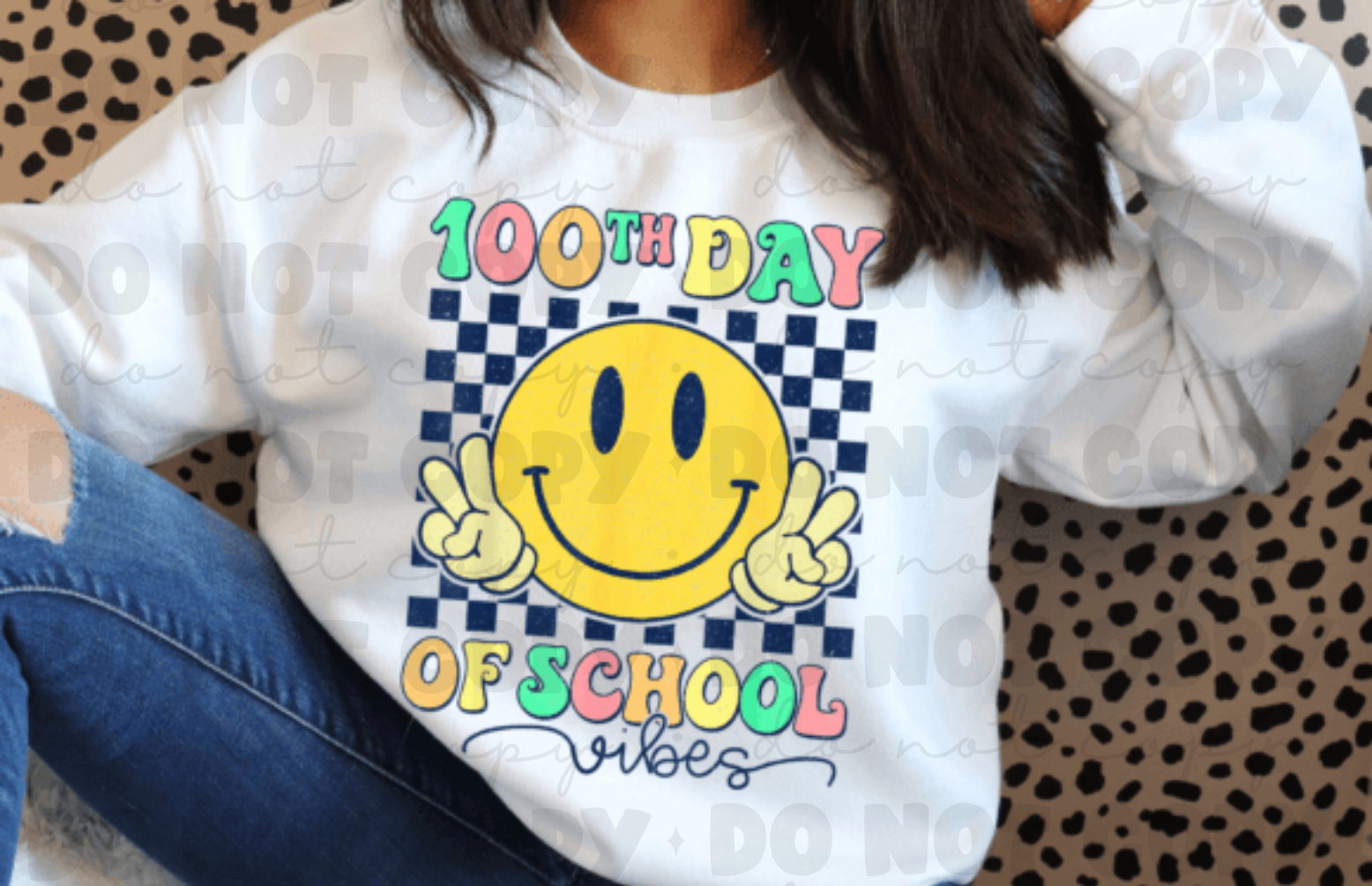 100th Day of School Vibes Sweatshirt
