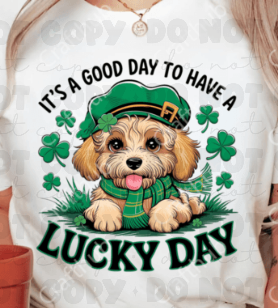 St. Patrick's Day Dog T-shirt