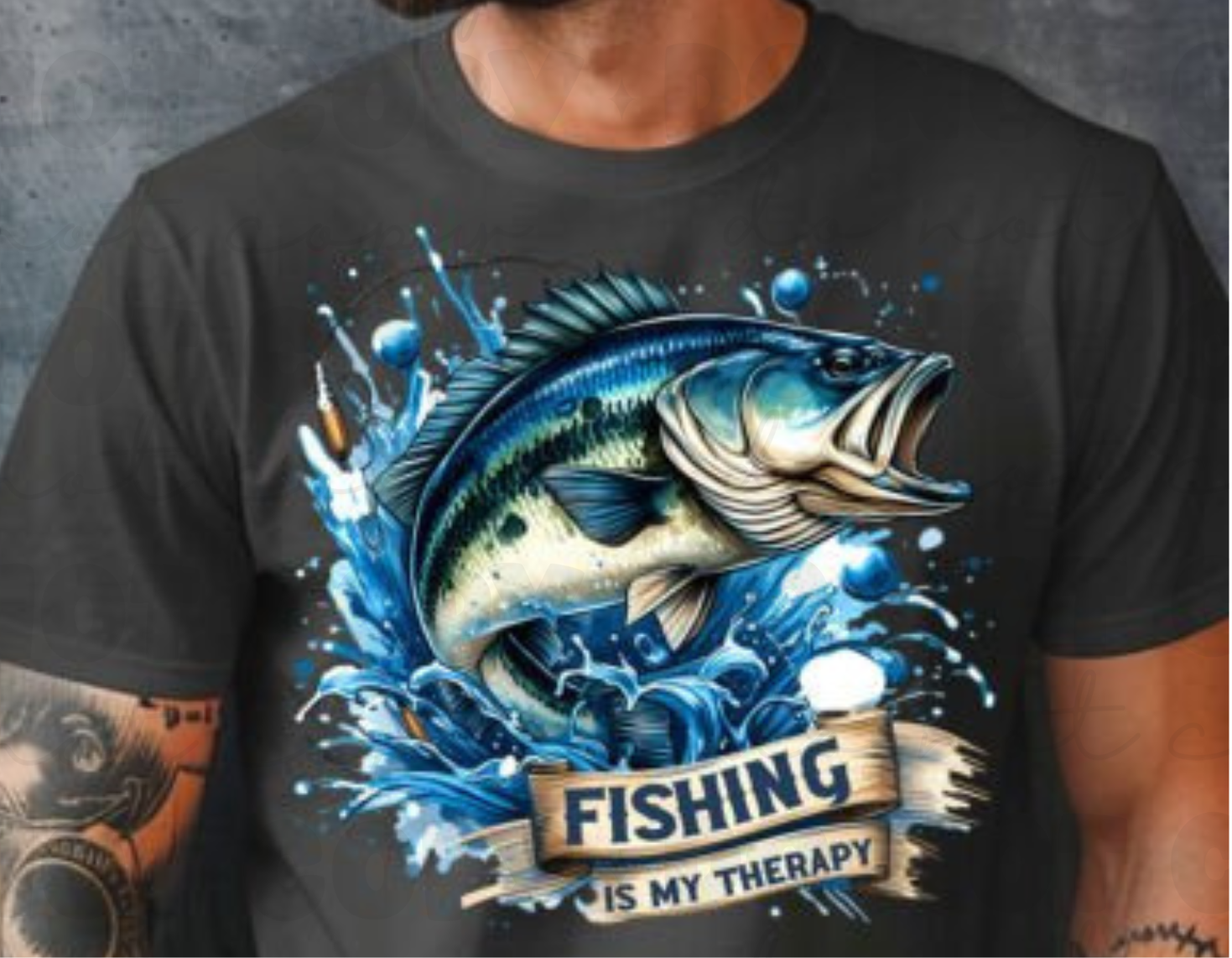 Fishing Therapy T-Shirt