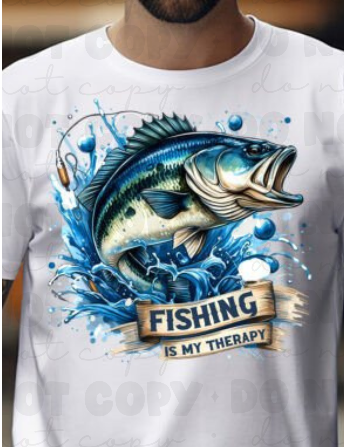 Fishing Therapy T-Shirt