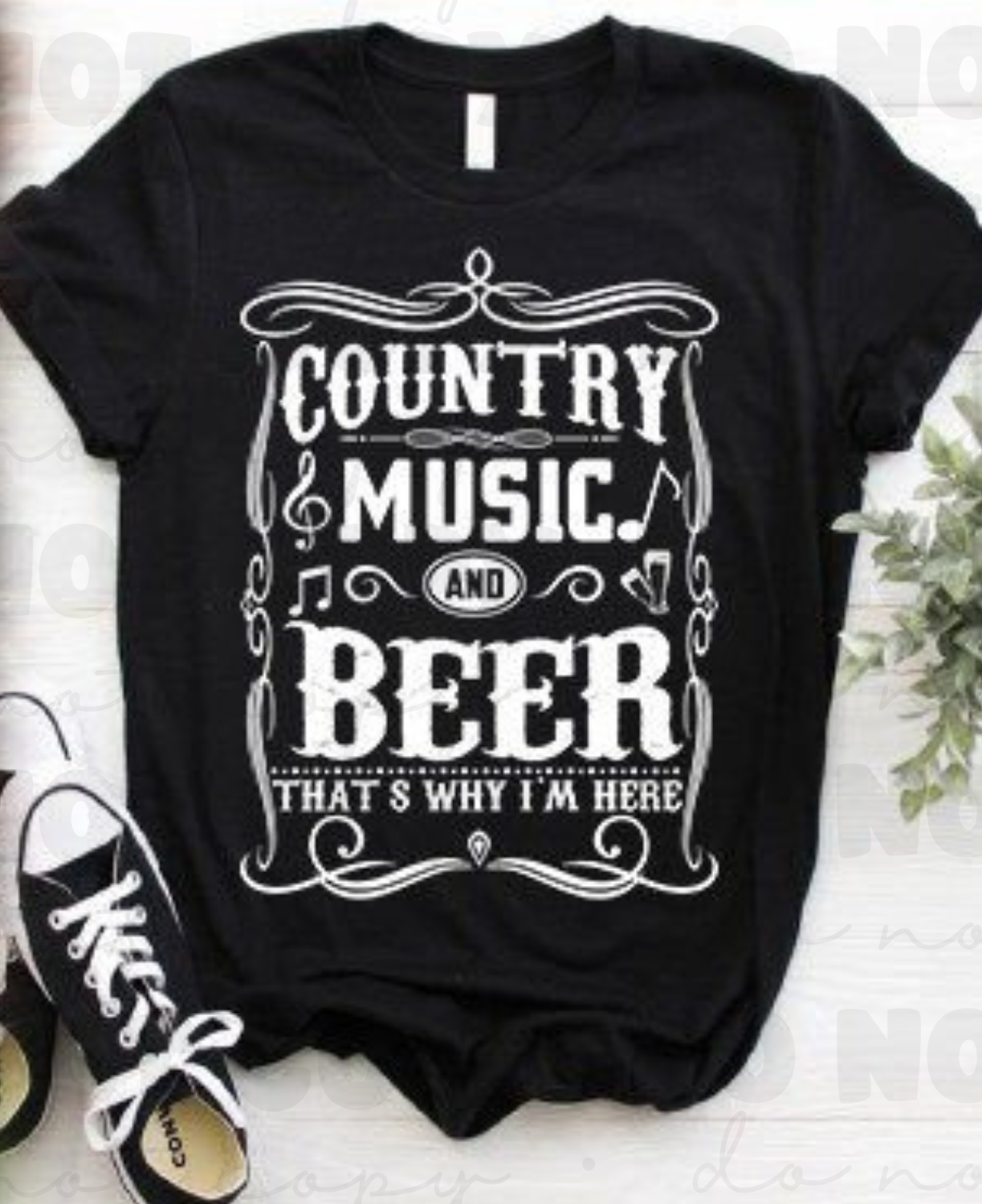Country Music and Beer T-Shirt