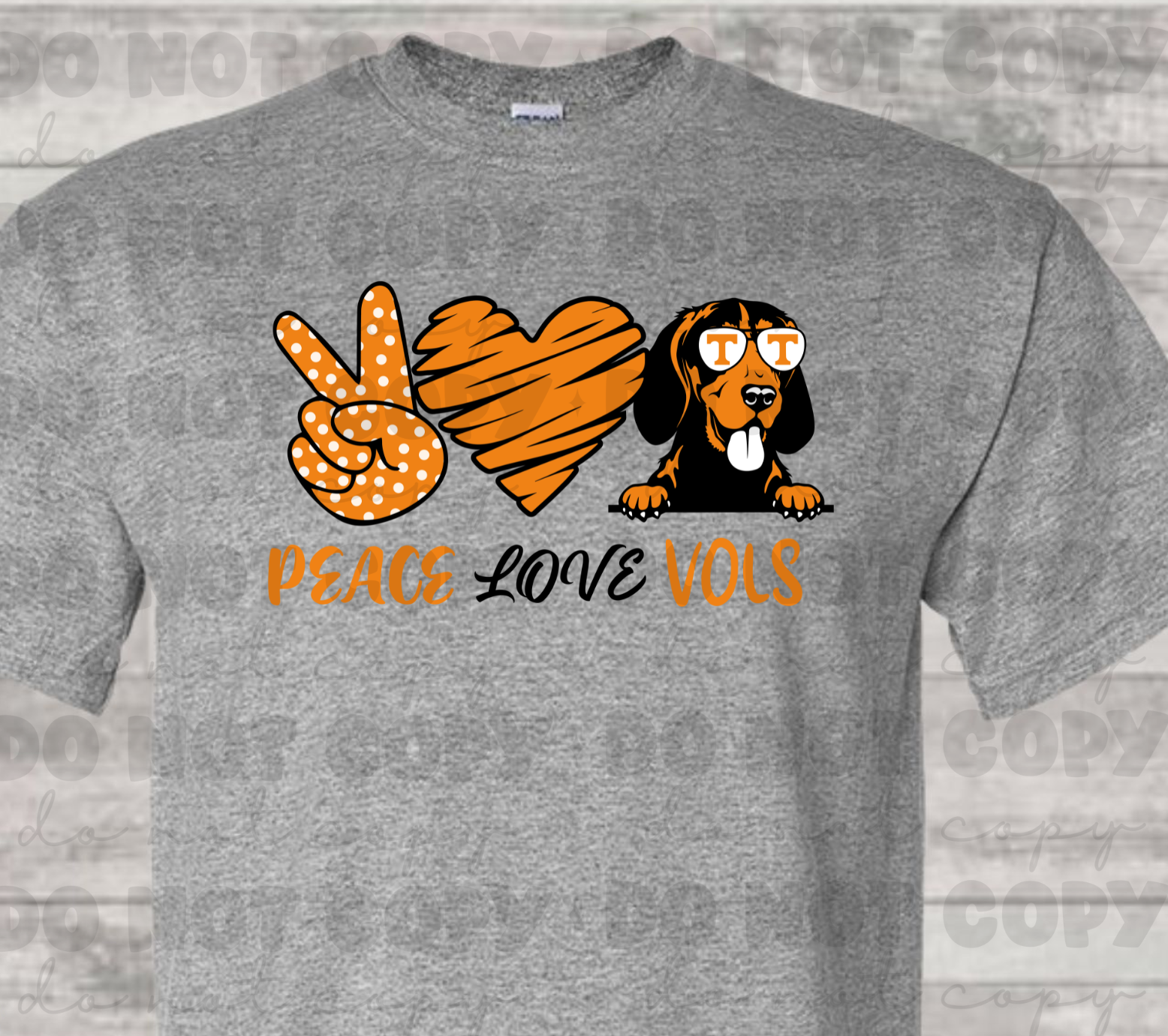Peace Love Vols T-Shirt