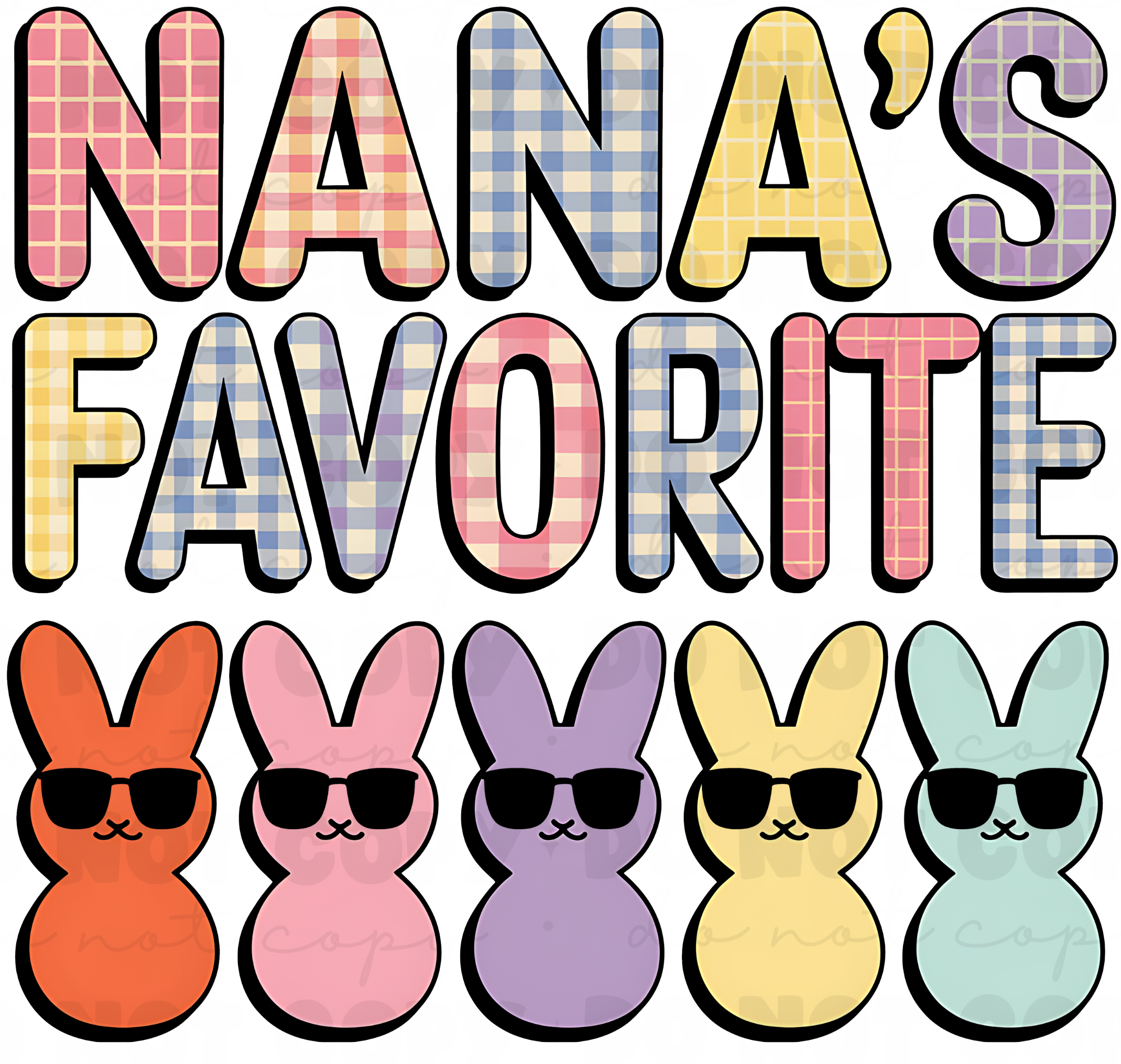 Nana's Favorite DTF Transfer