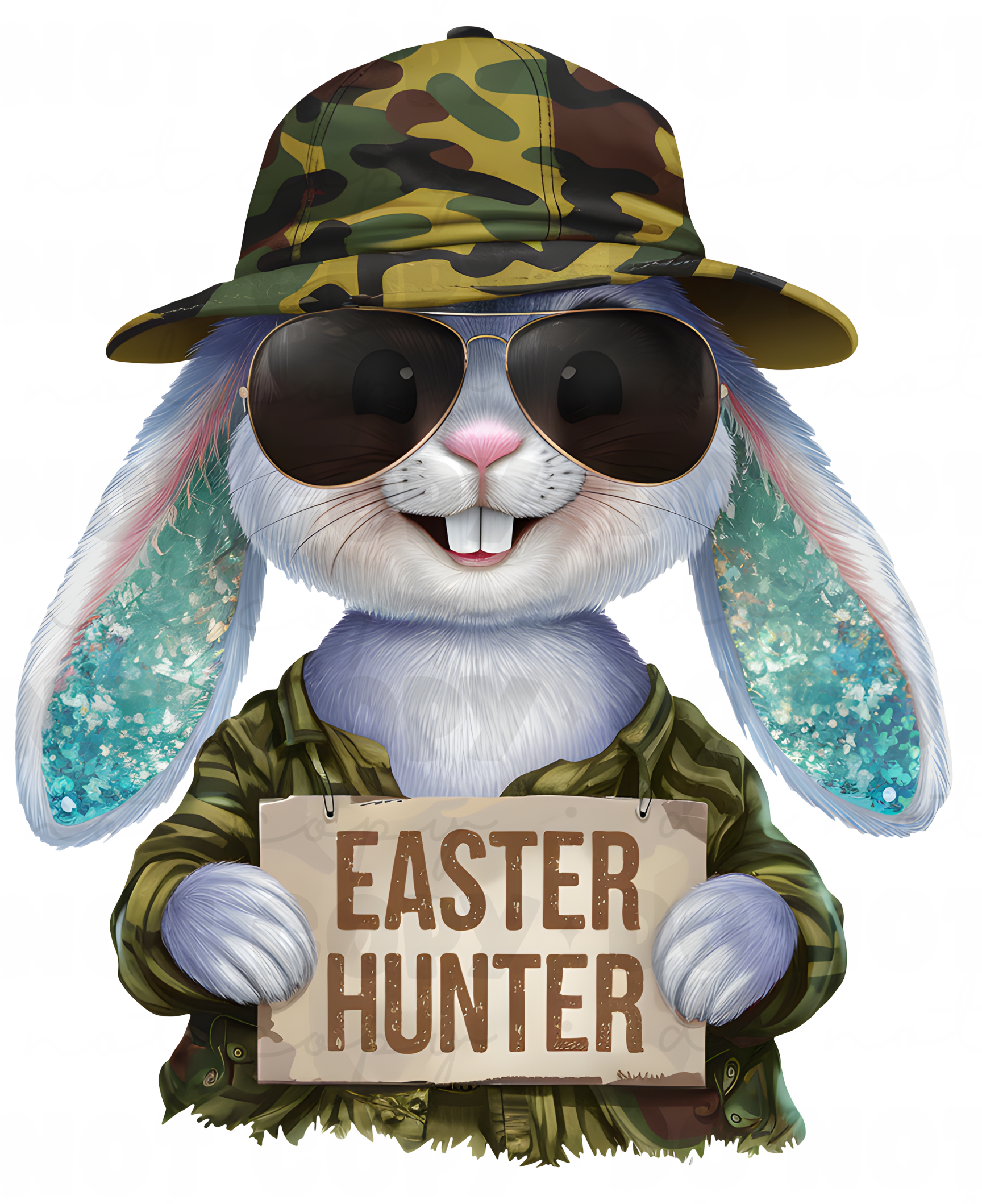 Easter Hunter DTF Transfer