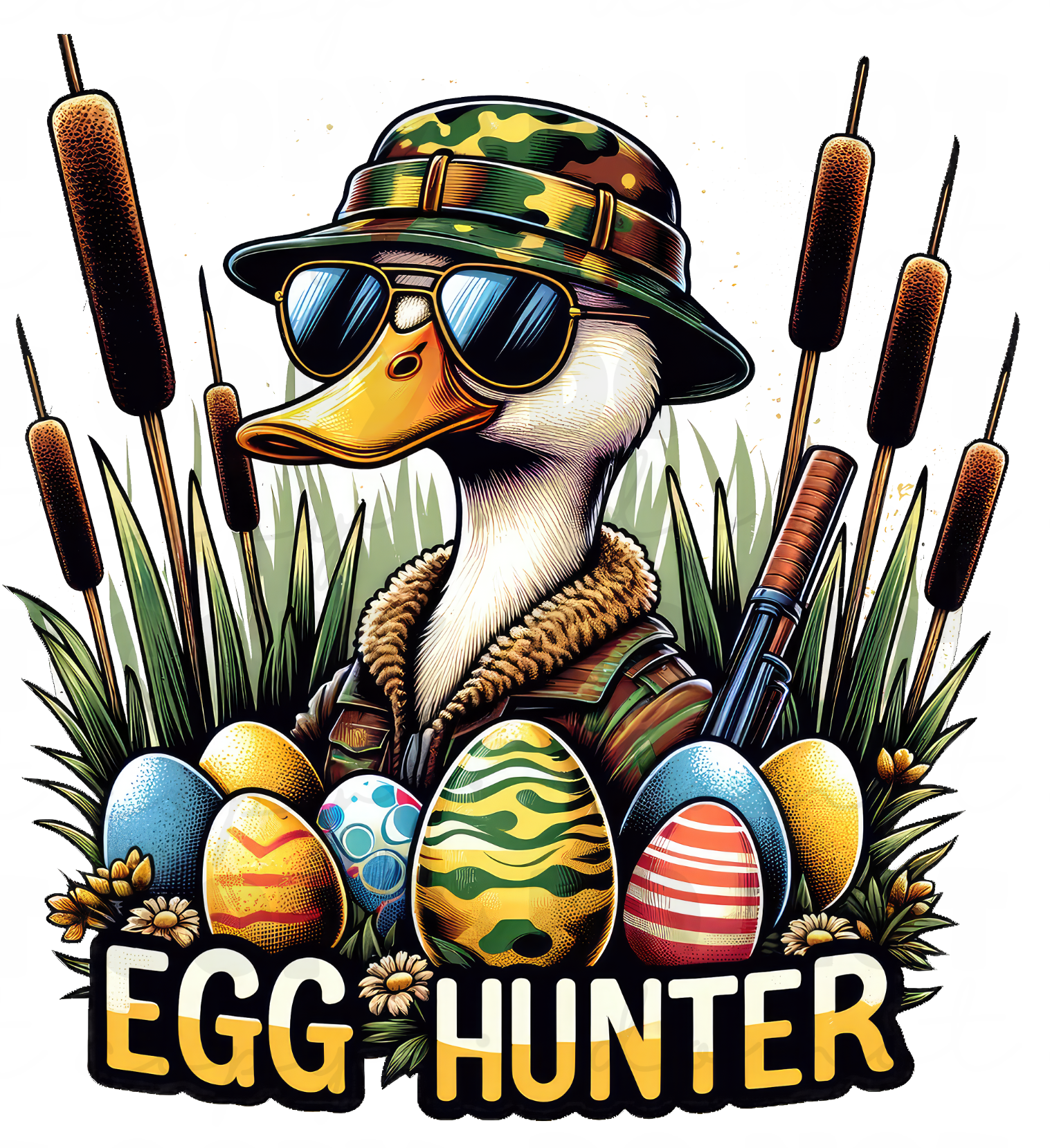 Camouflage Egg Hunter T-Shirt