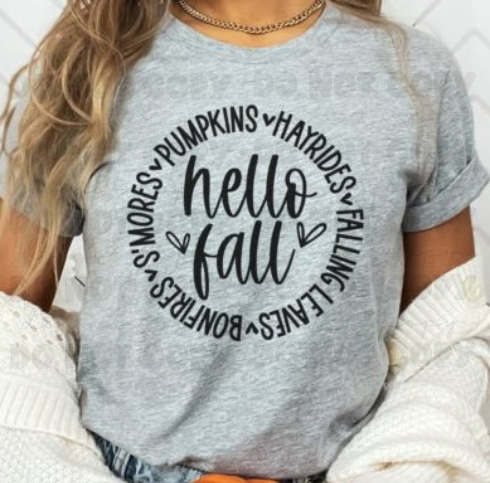 Hello Fall Graphic T-shirt