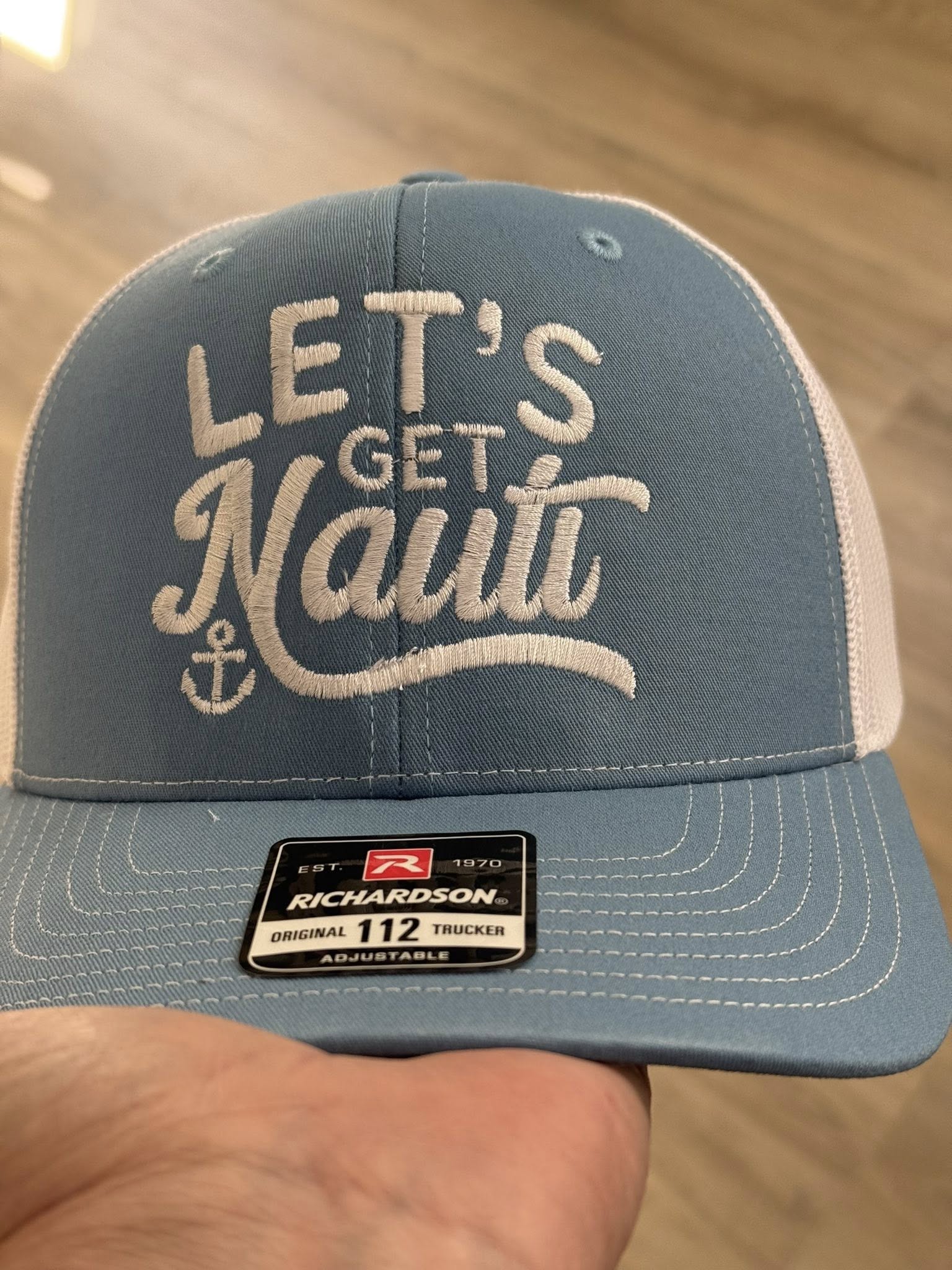 Let's Get Nauti Trucker Hat