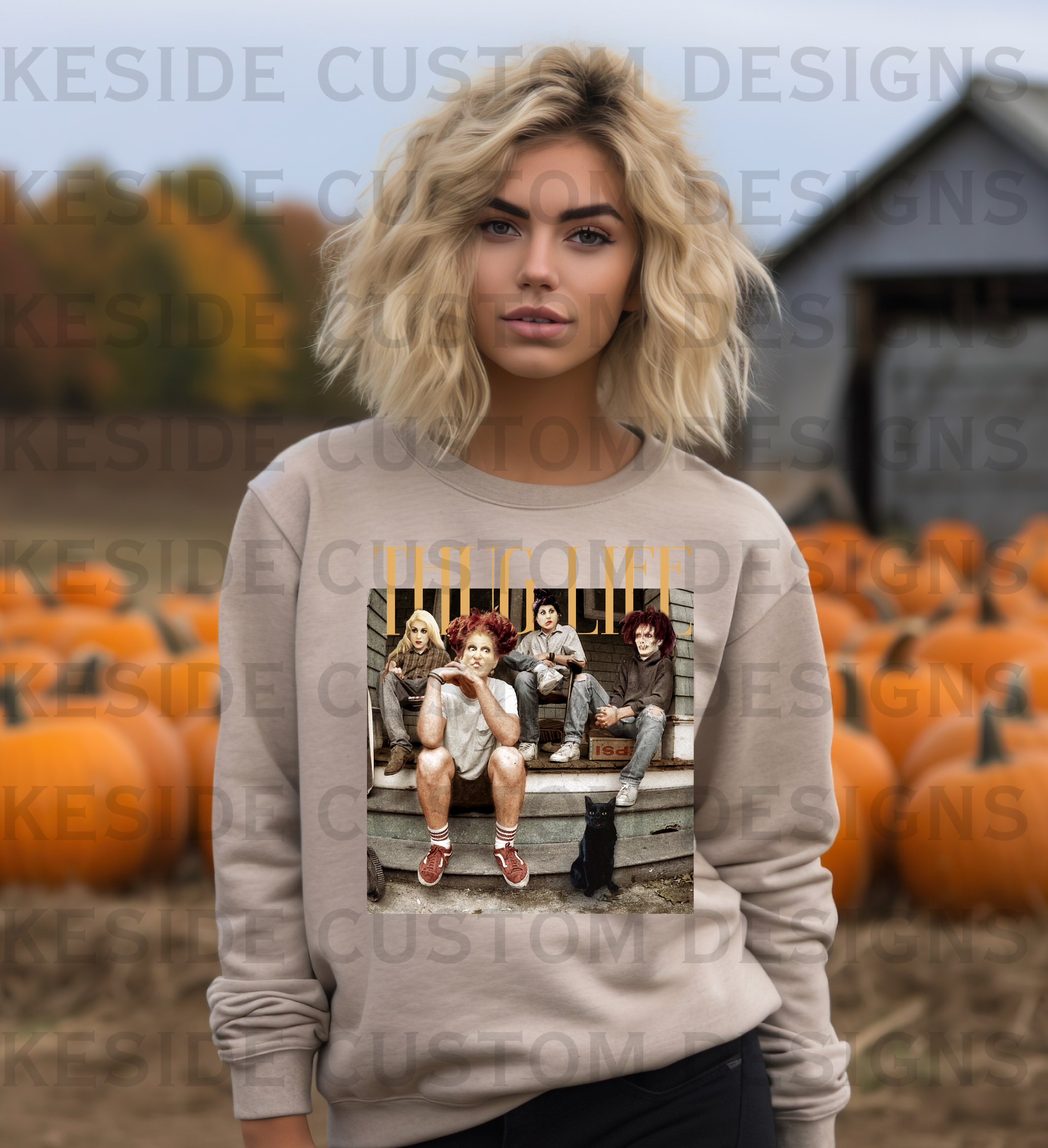 Custom Printed Crewneck Sweatshirt