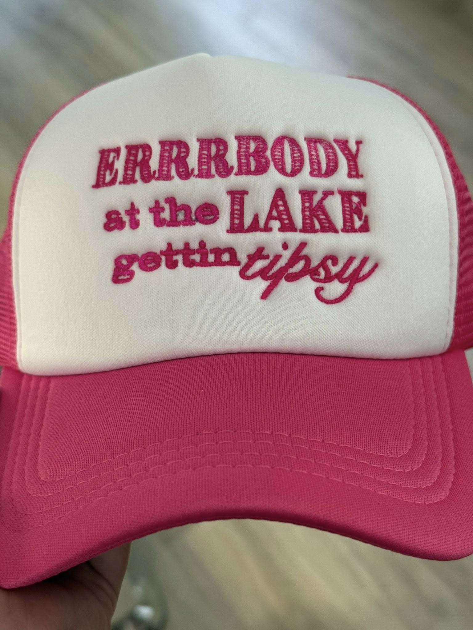 Errrbody at the Lake Trucker Hat