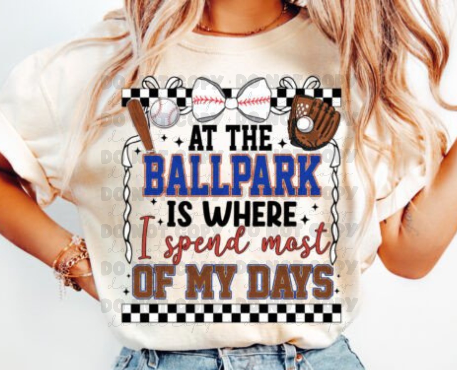 Ballpark Days Graphic T-Shirt