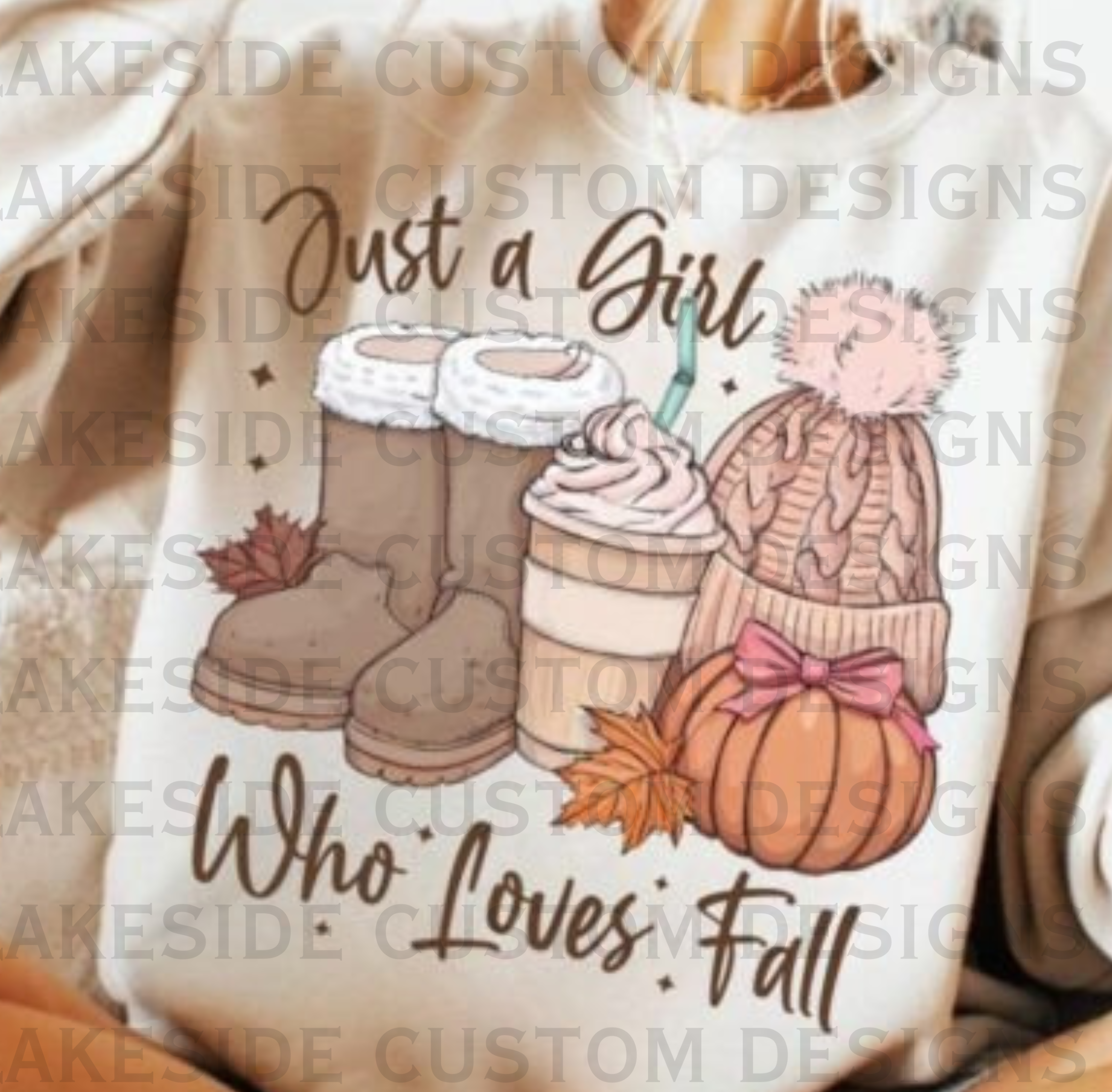 Just a Girl Who Loves Fall Sweatshirt