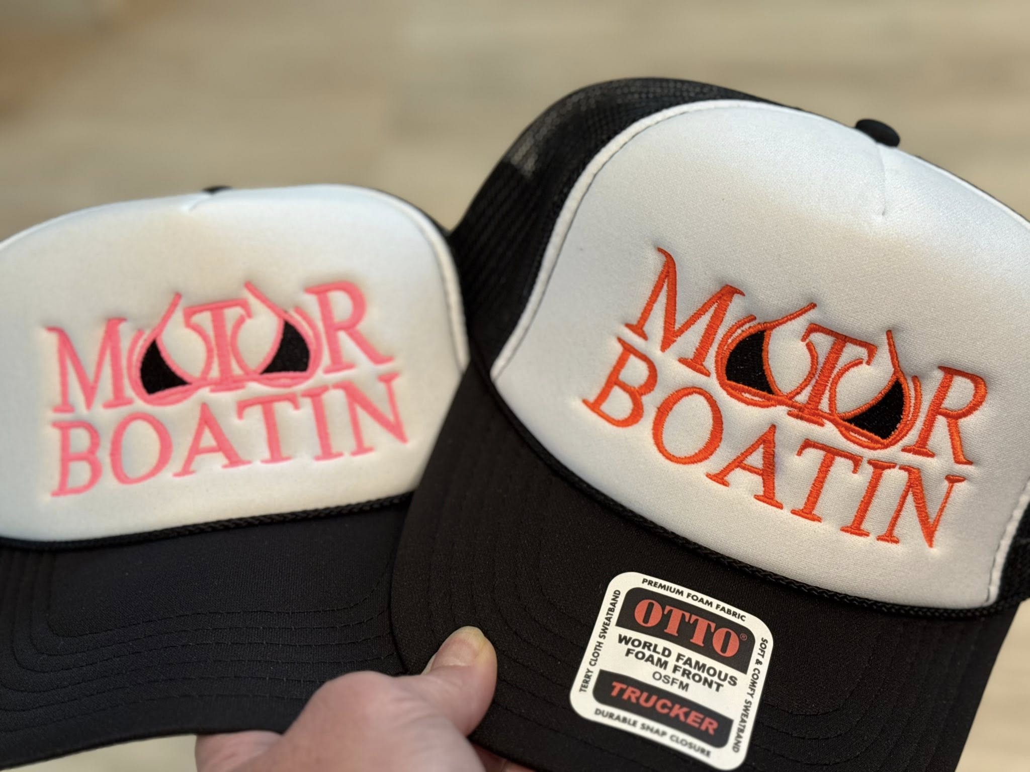 Motor Boatin Trucker Hat