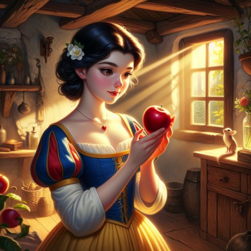🍎 Branca de Neve – O Espelho da Sombra