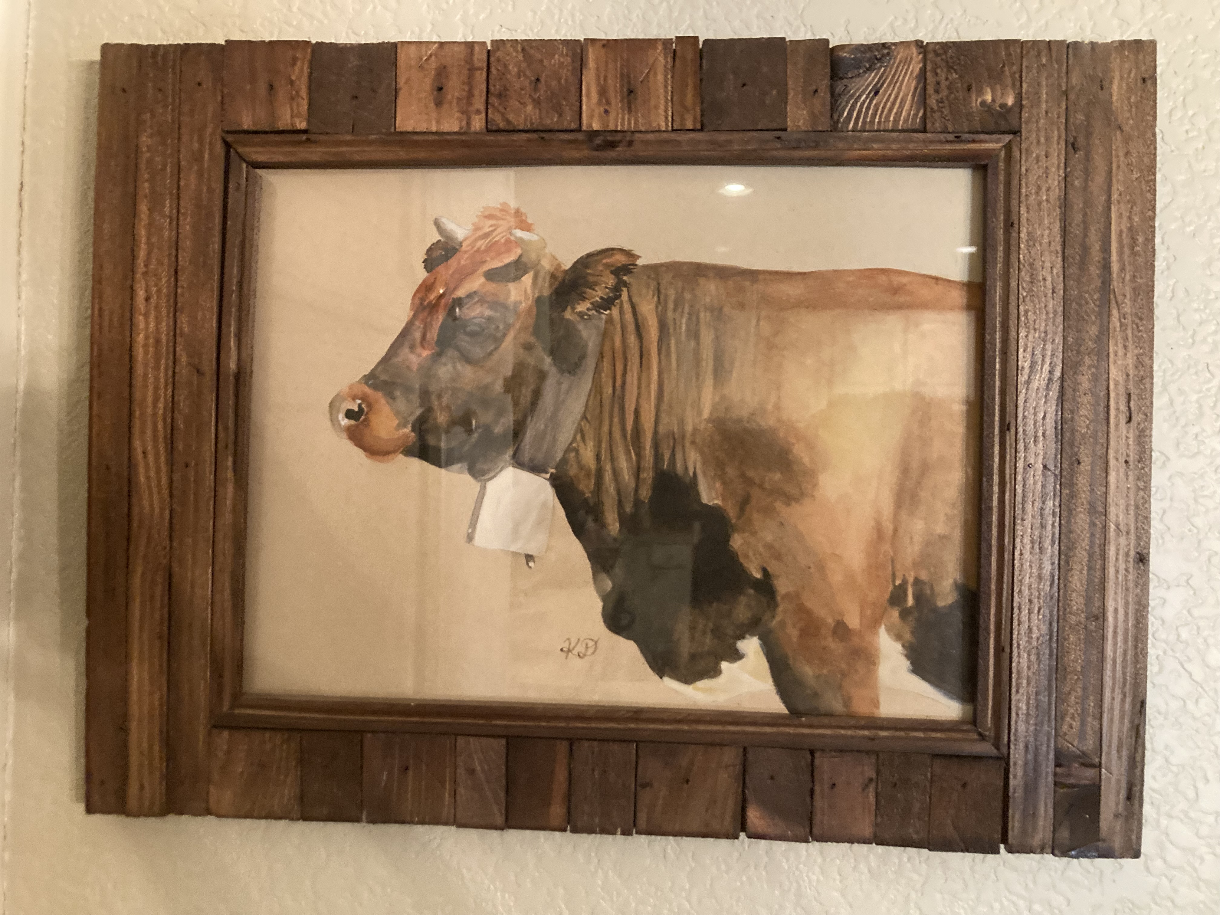 Tux-Zillertal Cow - Original