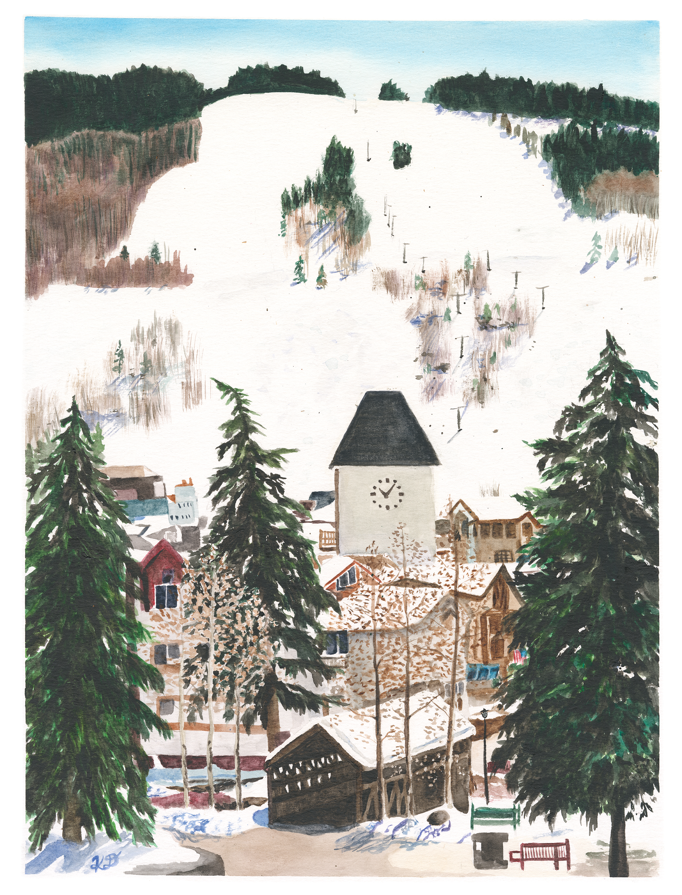 Vail Village - Print