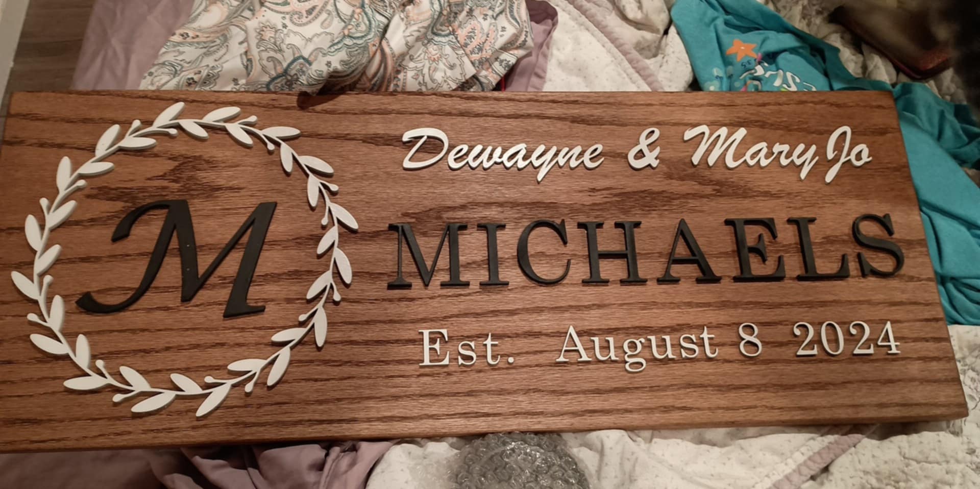 Marriage Memorial Sign