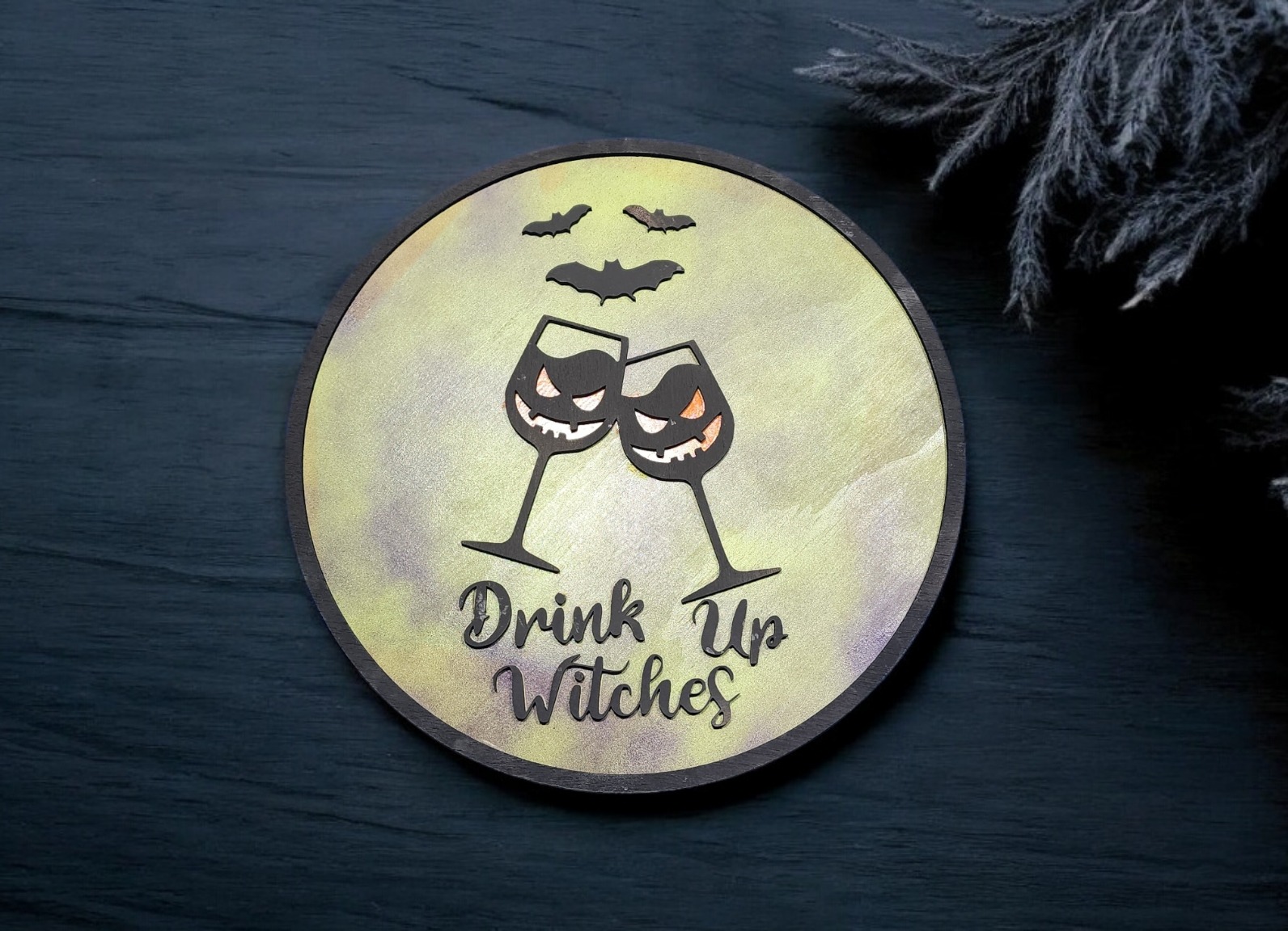 Drink Up Witches Halloween Wall/Door Art