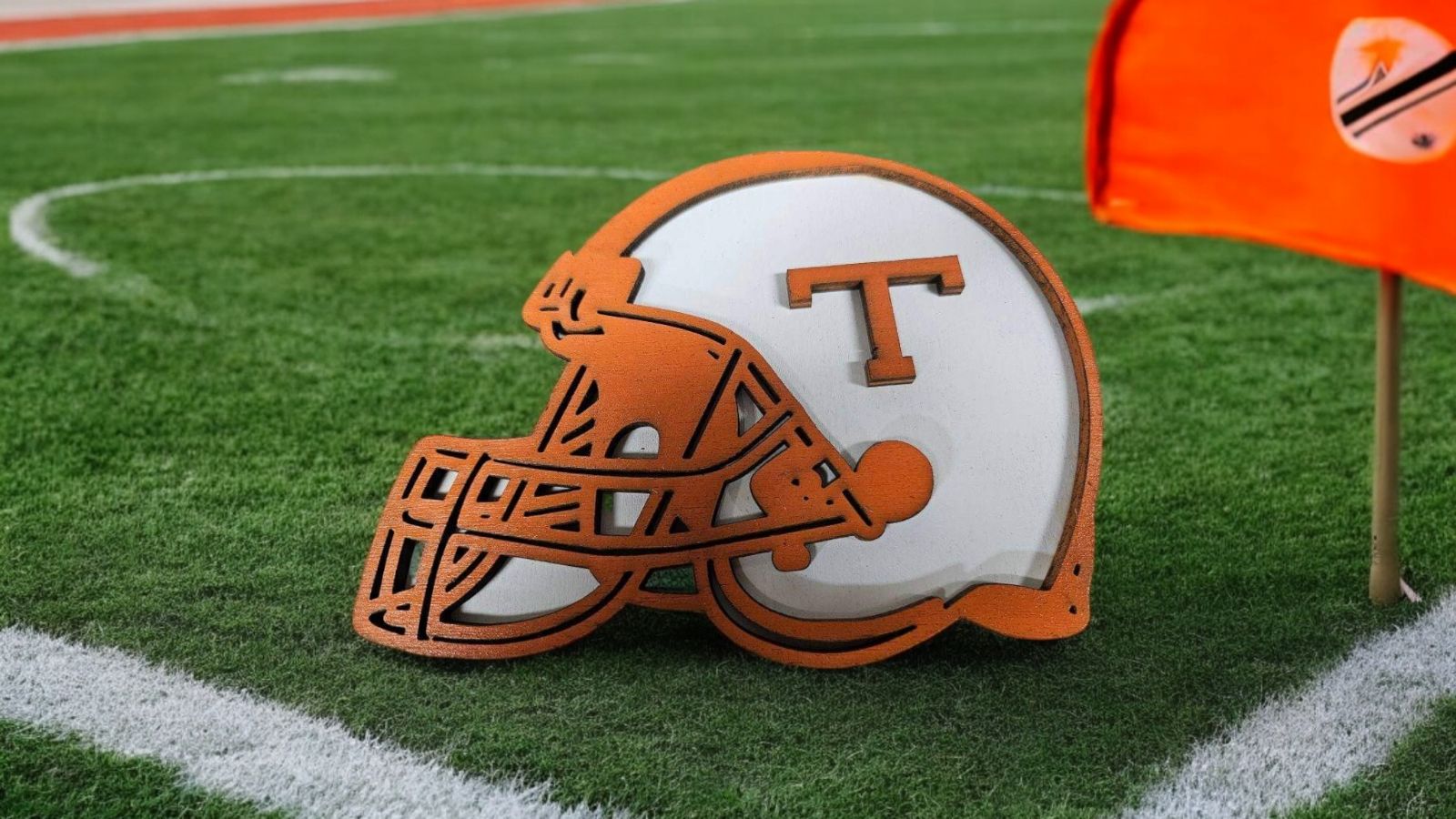 Football Helmut Team Plaque