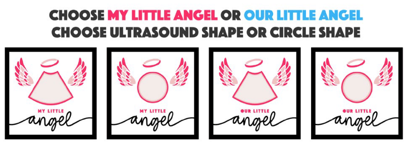 SBox "Little Angel" 12" X 12" Shadow Box Frame