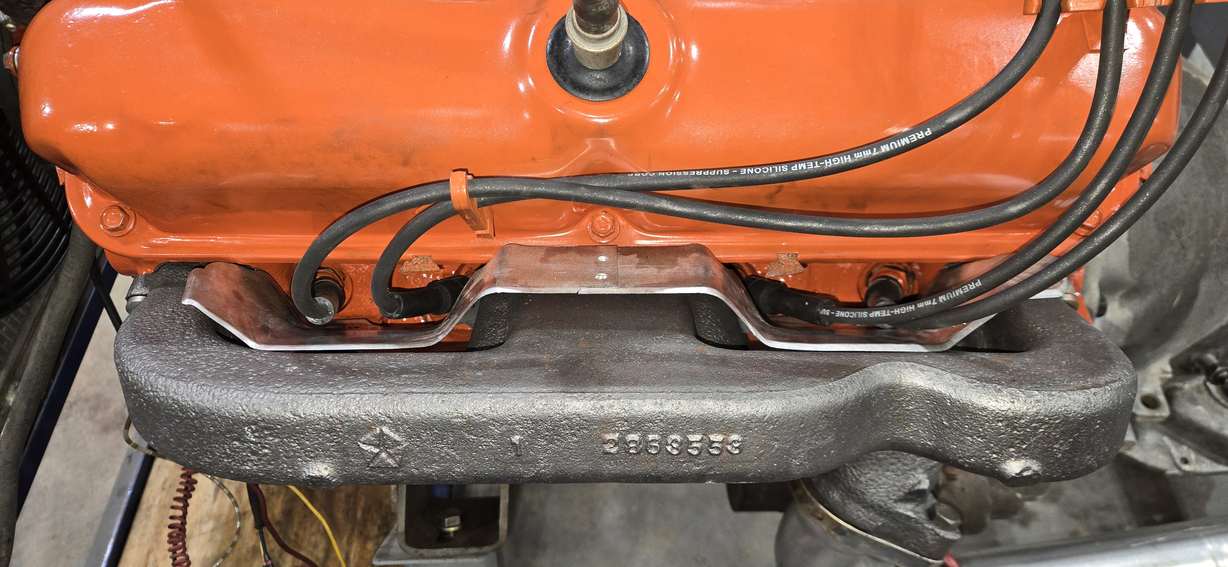COMBO DEAL - Driver's exhaust manifold gasket & heat shield assembly + Passenger's exhaust manifold gasket