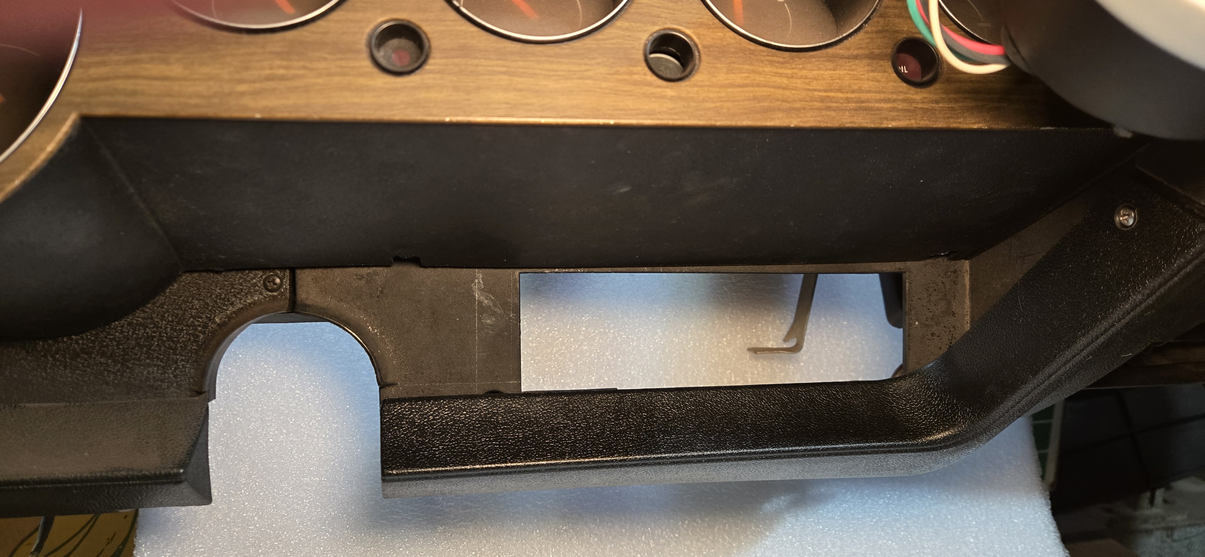 Mopar E-body Radio Delete Insert - 1970 -1974 Challenger/Cuda 