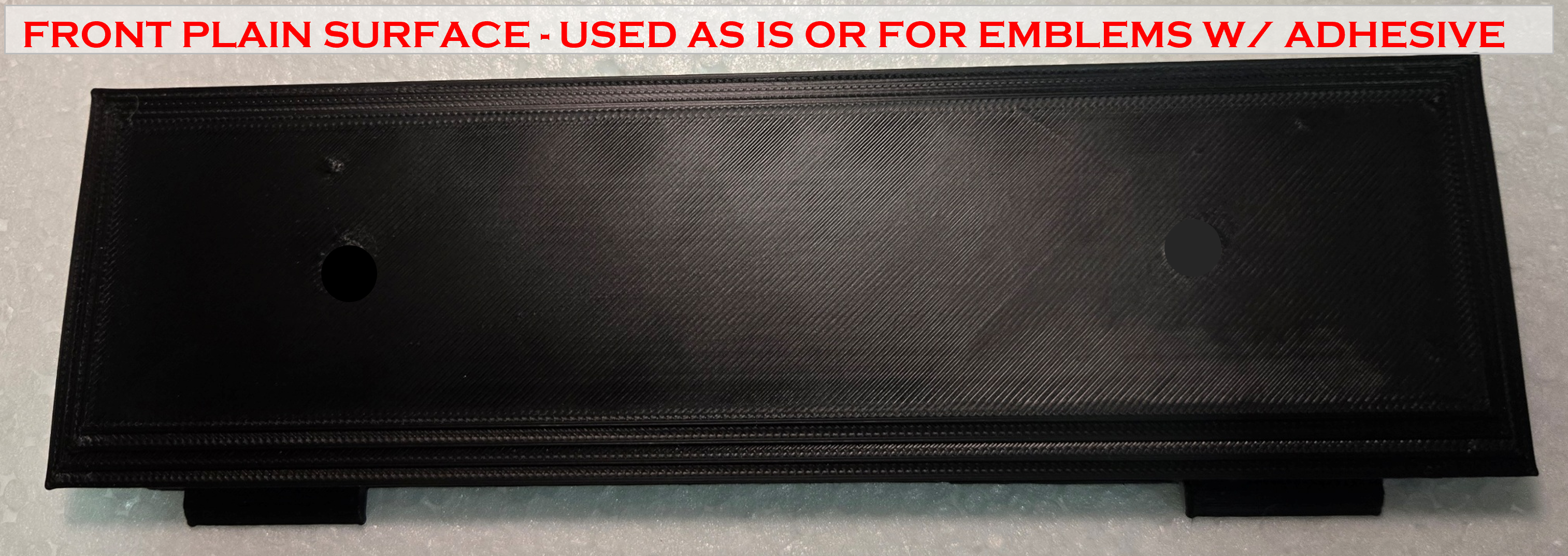 Mopar E-body Radio Delete Insert - 1970 -1974 Challenger/Cuda 