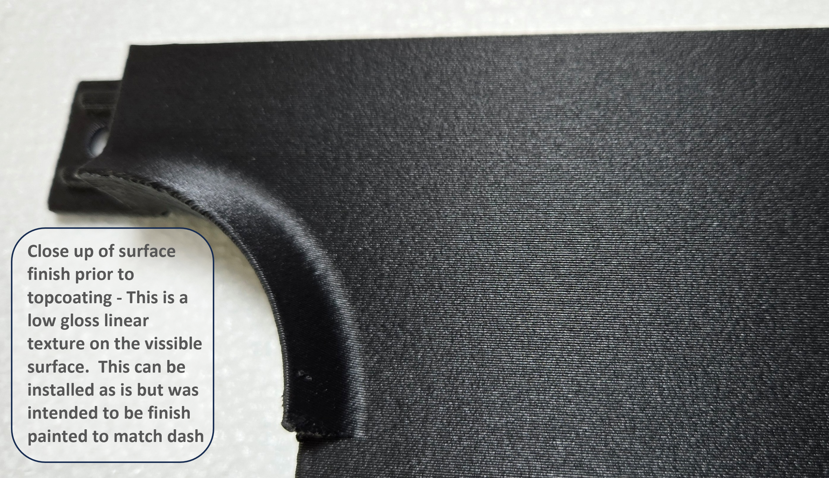 Mopar E-body Radio Delete Panel - 1970 -1974 Challenger/Cuda 