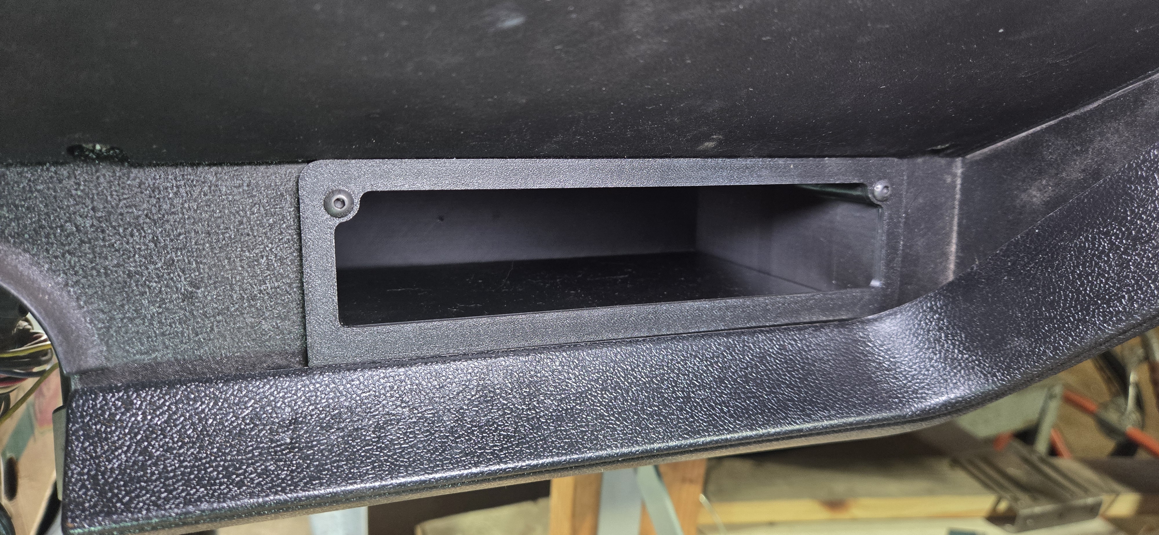 1970-74 Mopar E-body Radio Delete "Cubby" Storage Kit