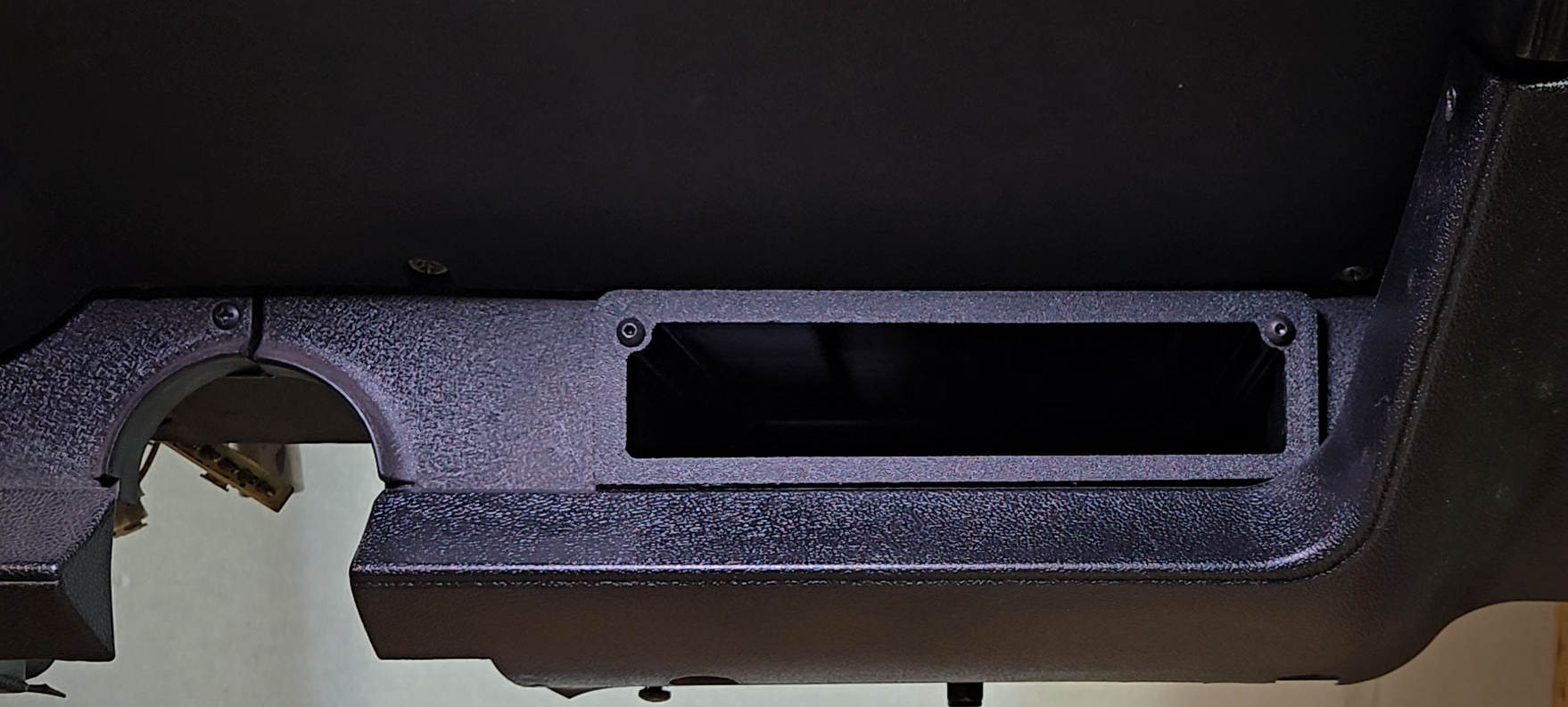 1970-74 Mopar E-body Radio Delete "Cubby" Storage Kit