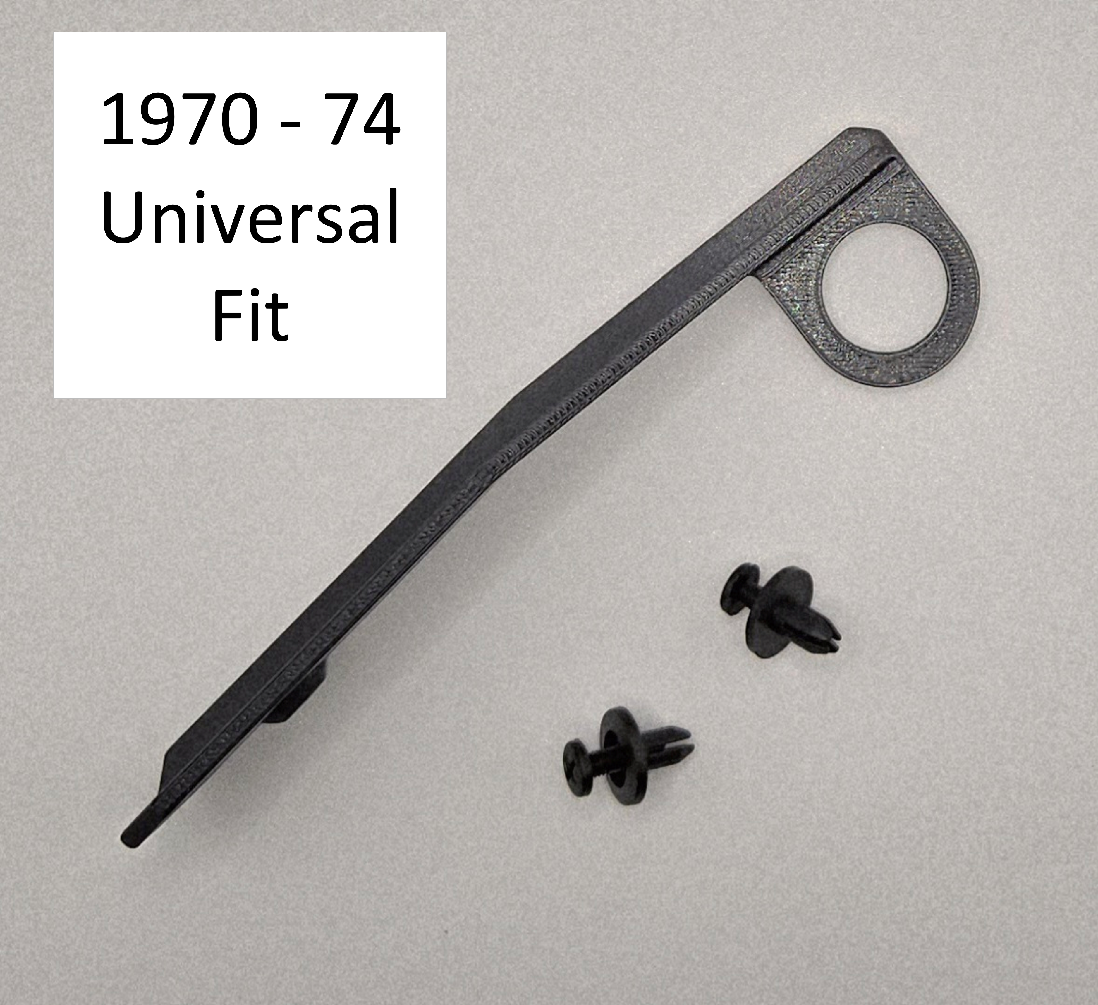 Mopar E-body Remote Mirror Cable Guide Bracket