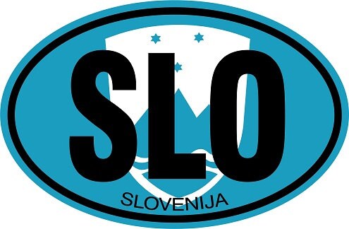 Slovenija Auto Decal