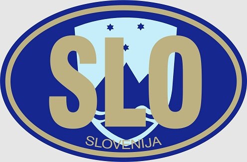 Slovenija Auto Decal