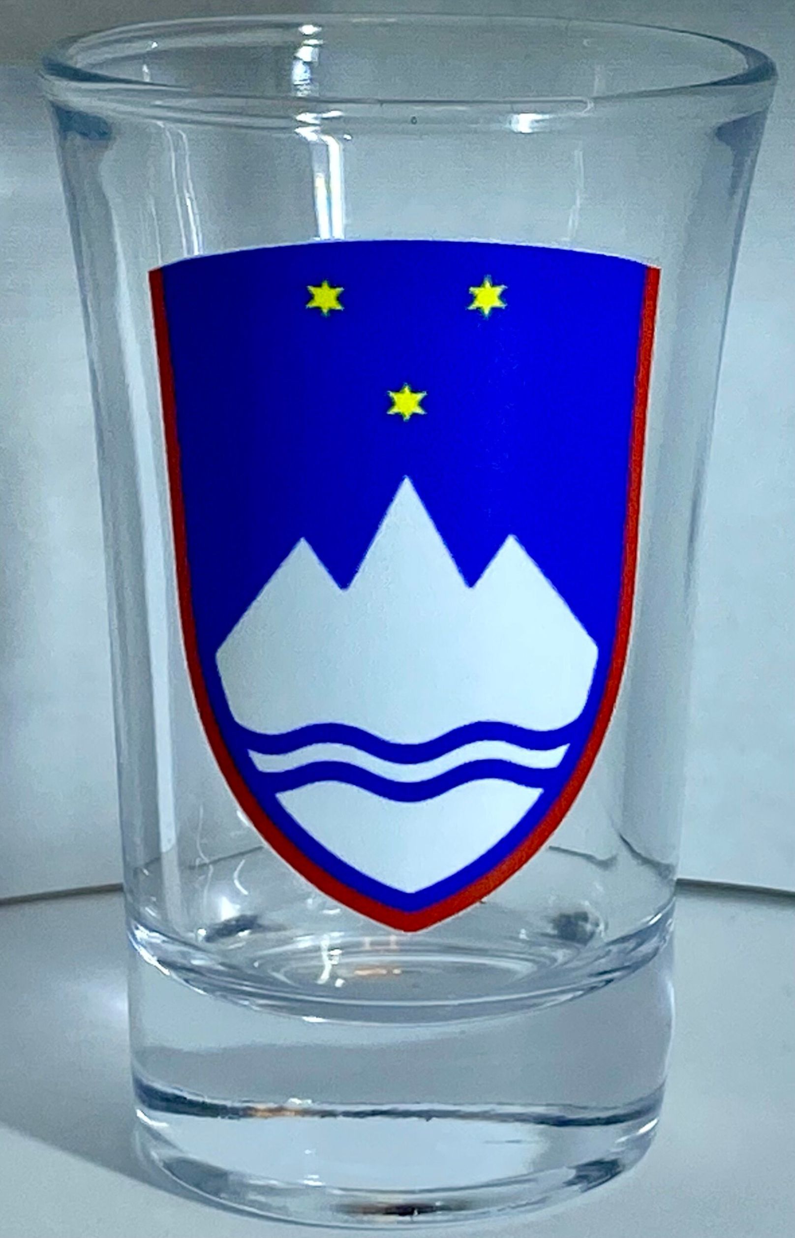 Shot Glass with Crest