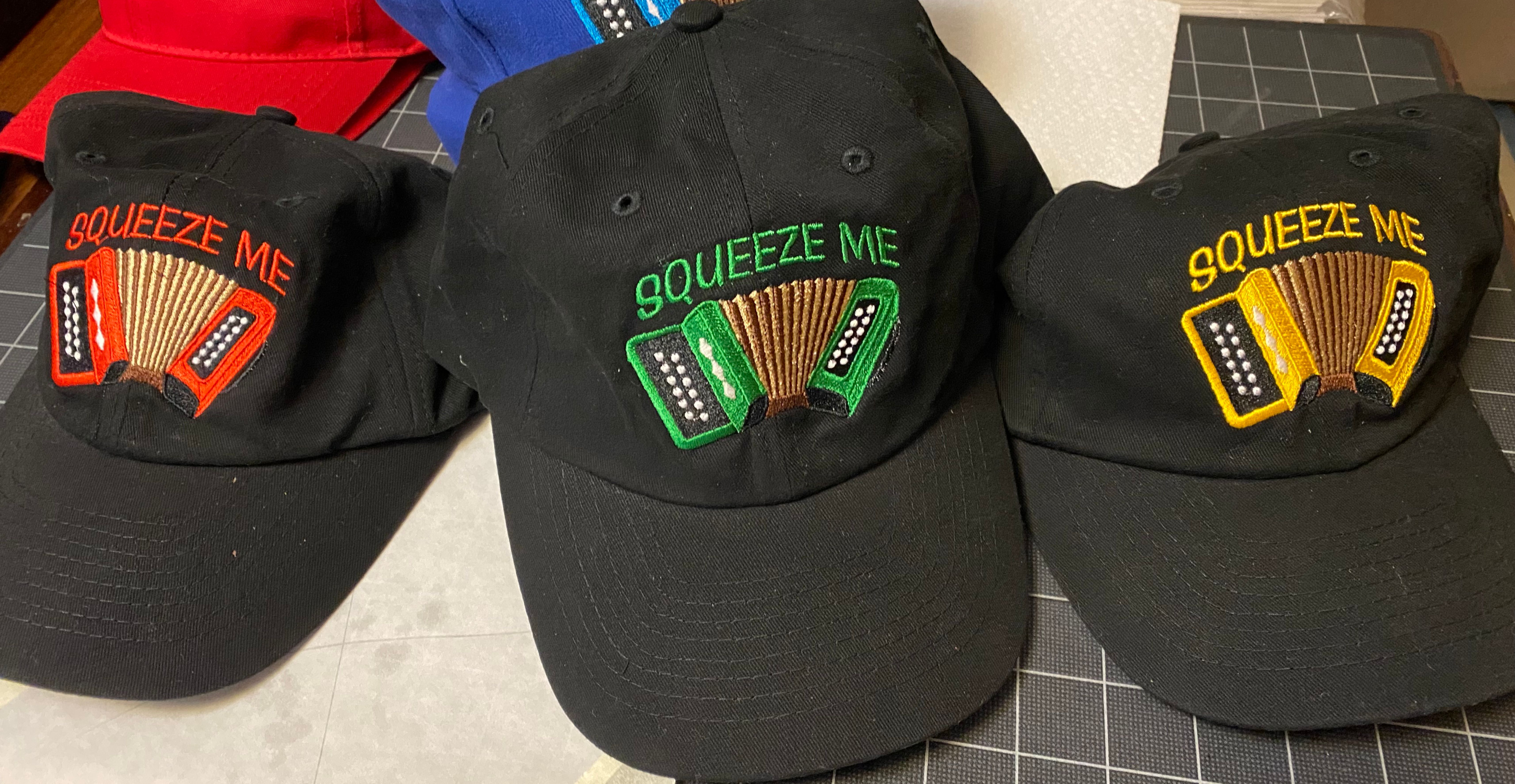 Squeeze Me Accordion Baseball Cap