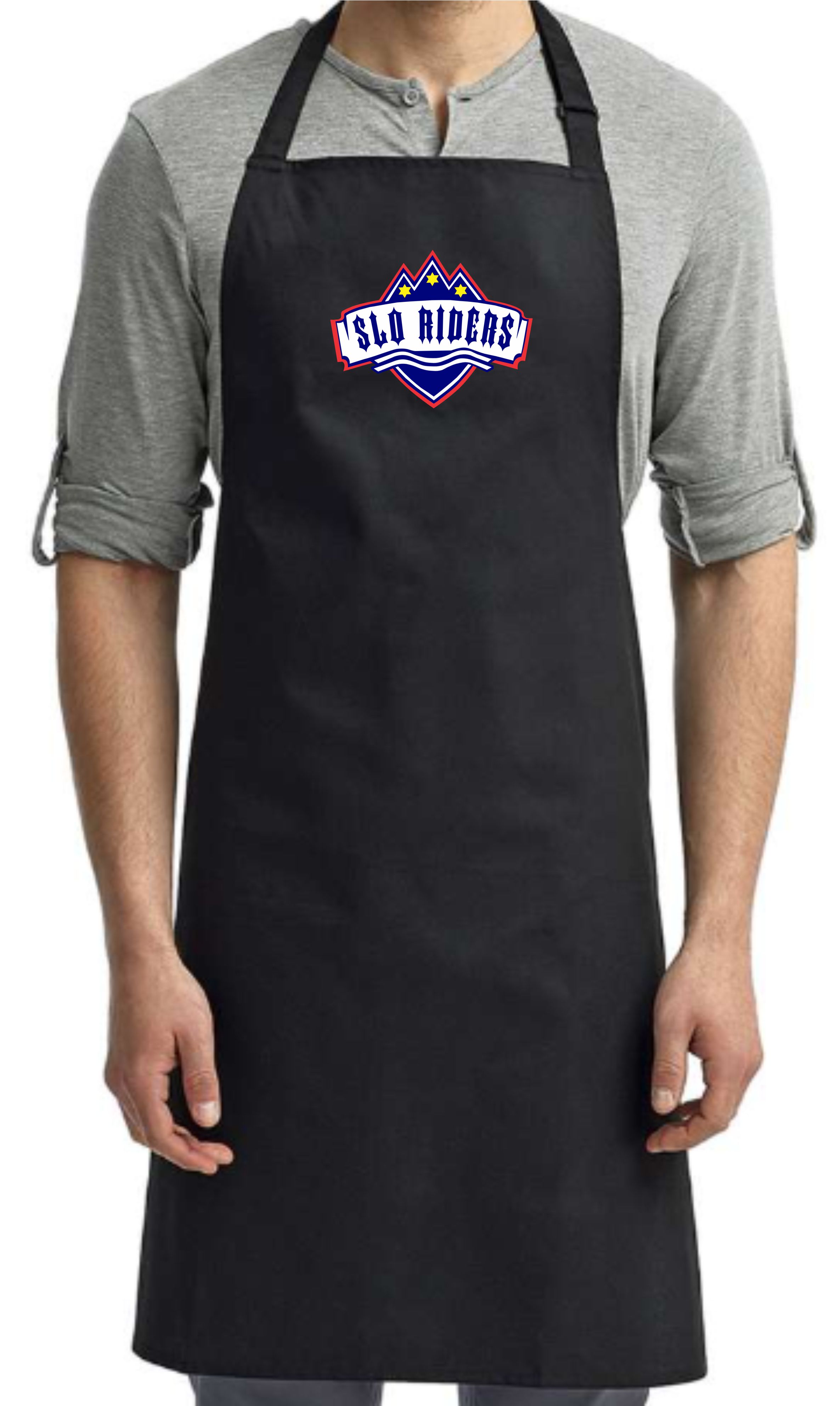 SLO Riders Black Apron