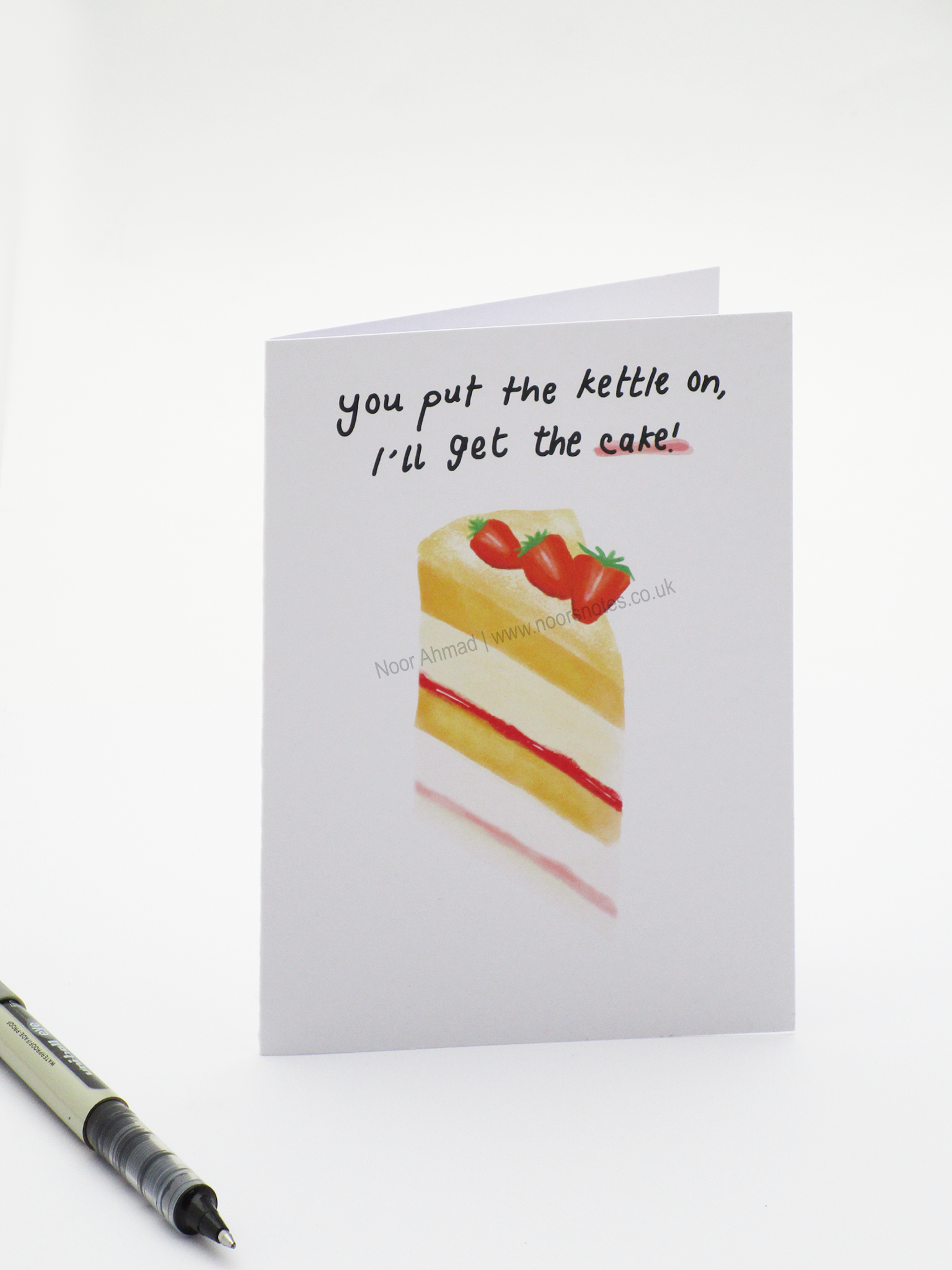 Desserts Party Greeting Card | Noor's Notes