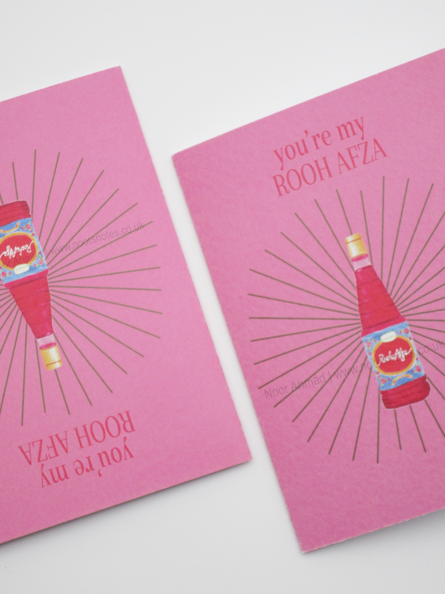 You're My Rooh Afza A6 Greeting Card | Noor's Notes