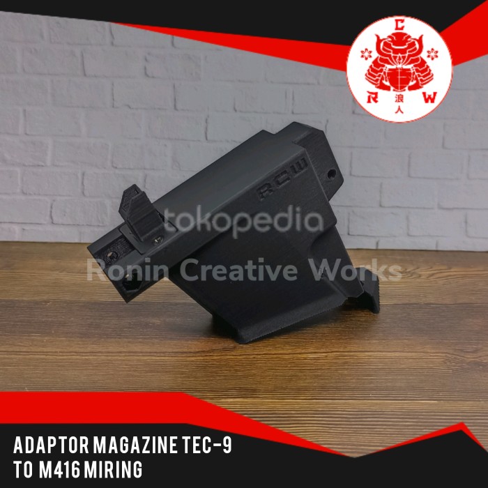 Adaptor Magazine Tec-9 M-306 to M416 AR-15 Converter Miring Dcobra