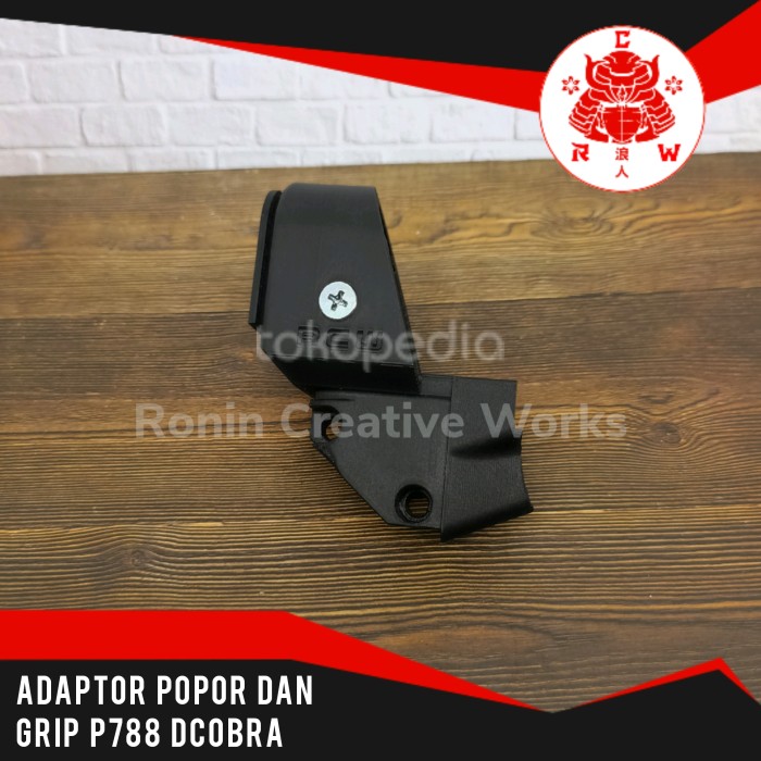 Adaptor Popor dan Grip untuk P788 Dcobra D'cobra Spring